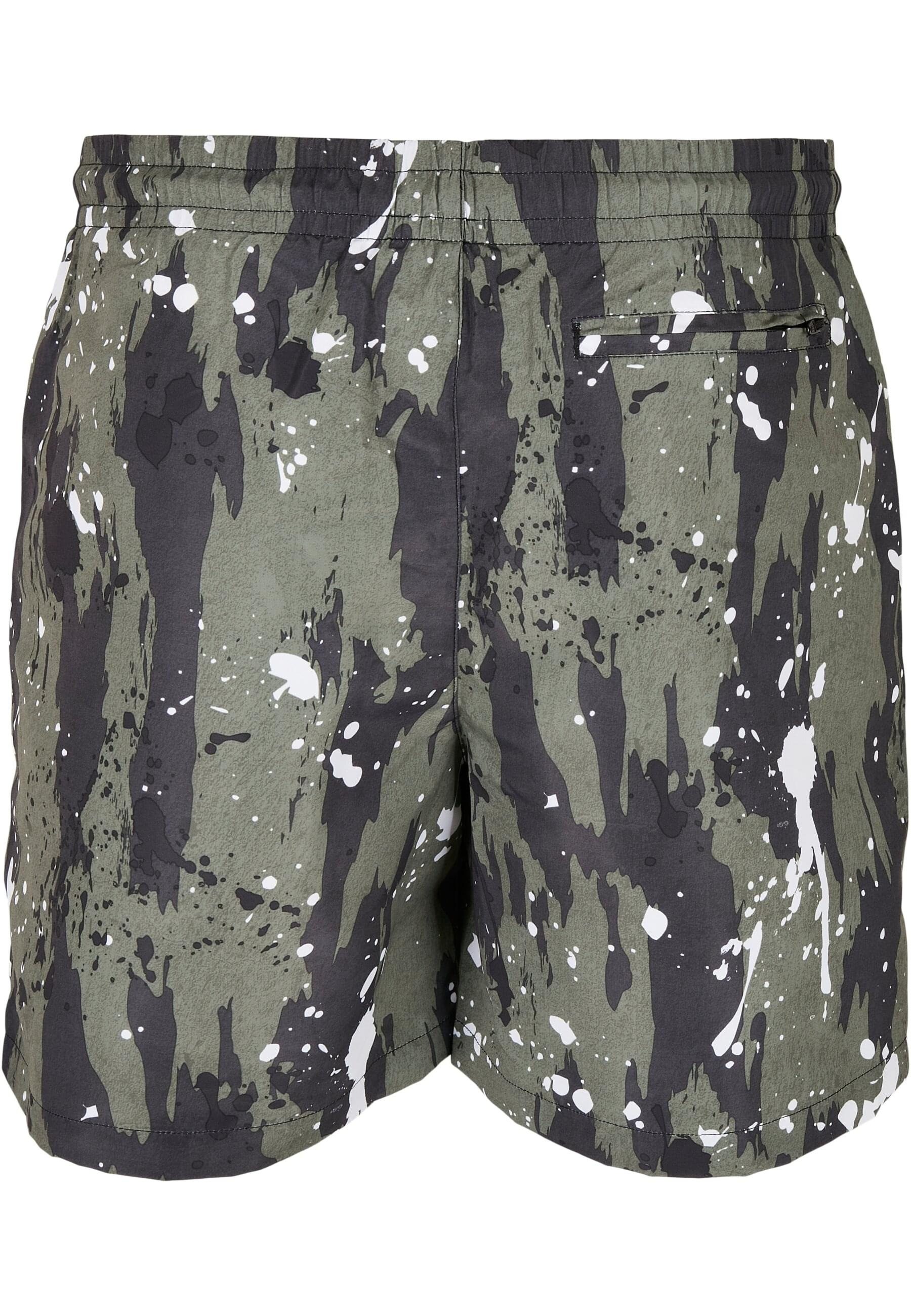 URBAN CLASSICS Badeshorts "Urban Classics Herren Pattern Swim Shorts" günstig online kaufen