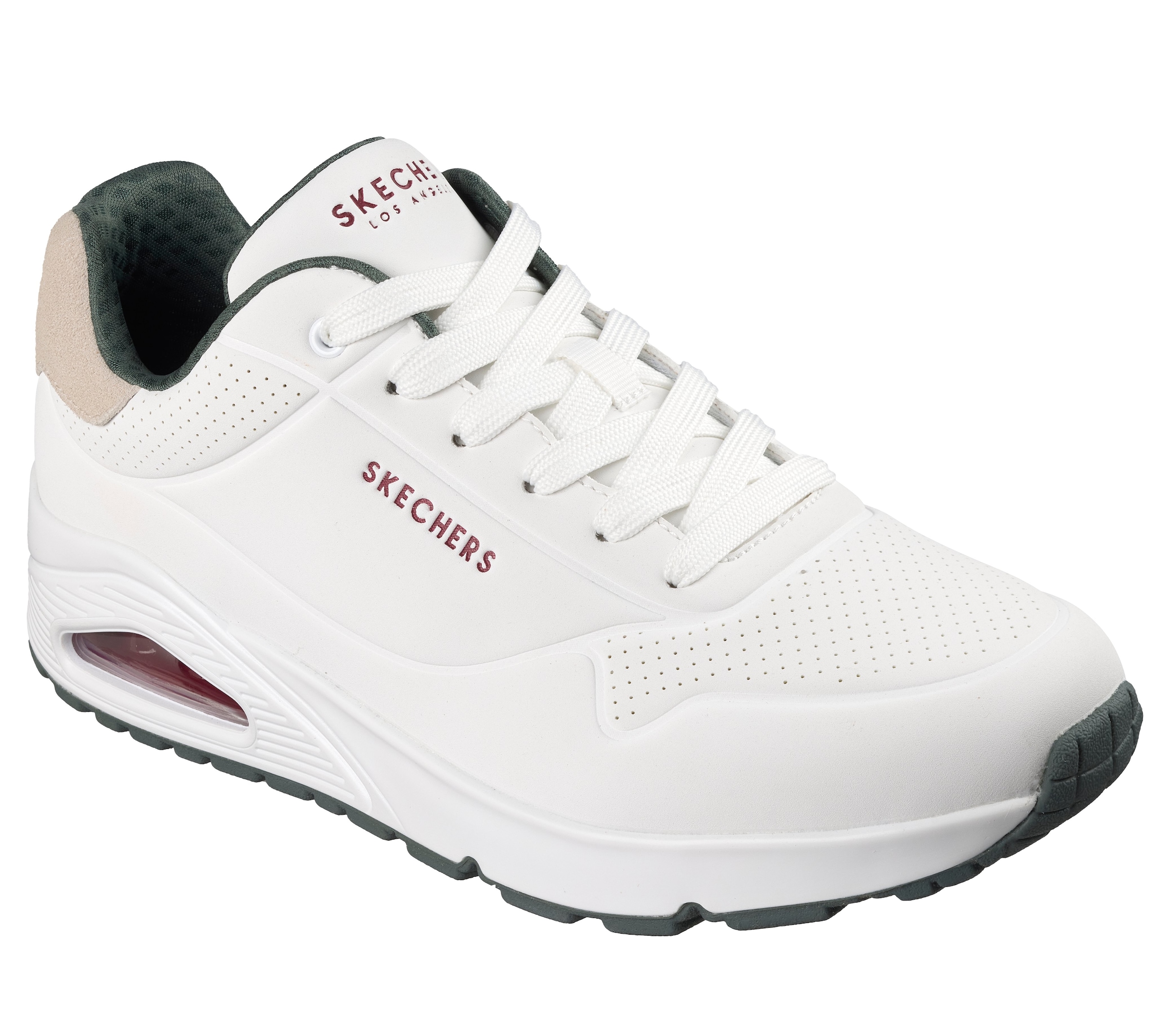 Skechers "UNO-SUITED ON AIR" Freizeitschuh, Halbschuh, Schnürschuh mit modischer Keilsohle