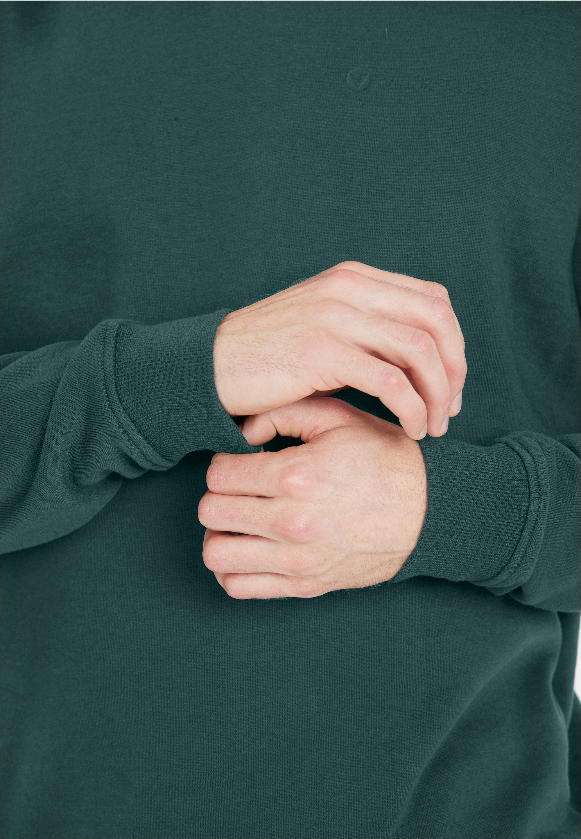 Virtus Sweatshirt »Marten«, mit recyceltem Polyester und weicher Baumwolle