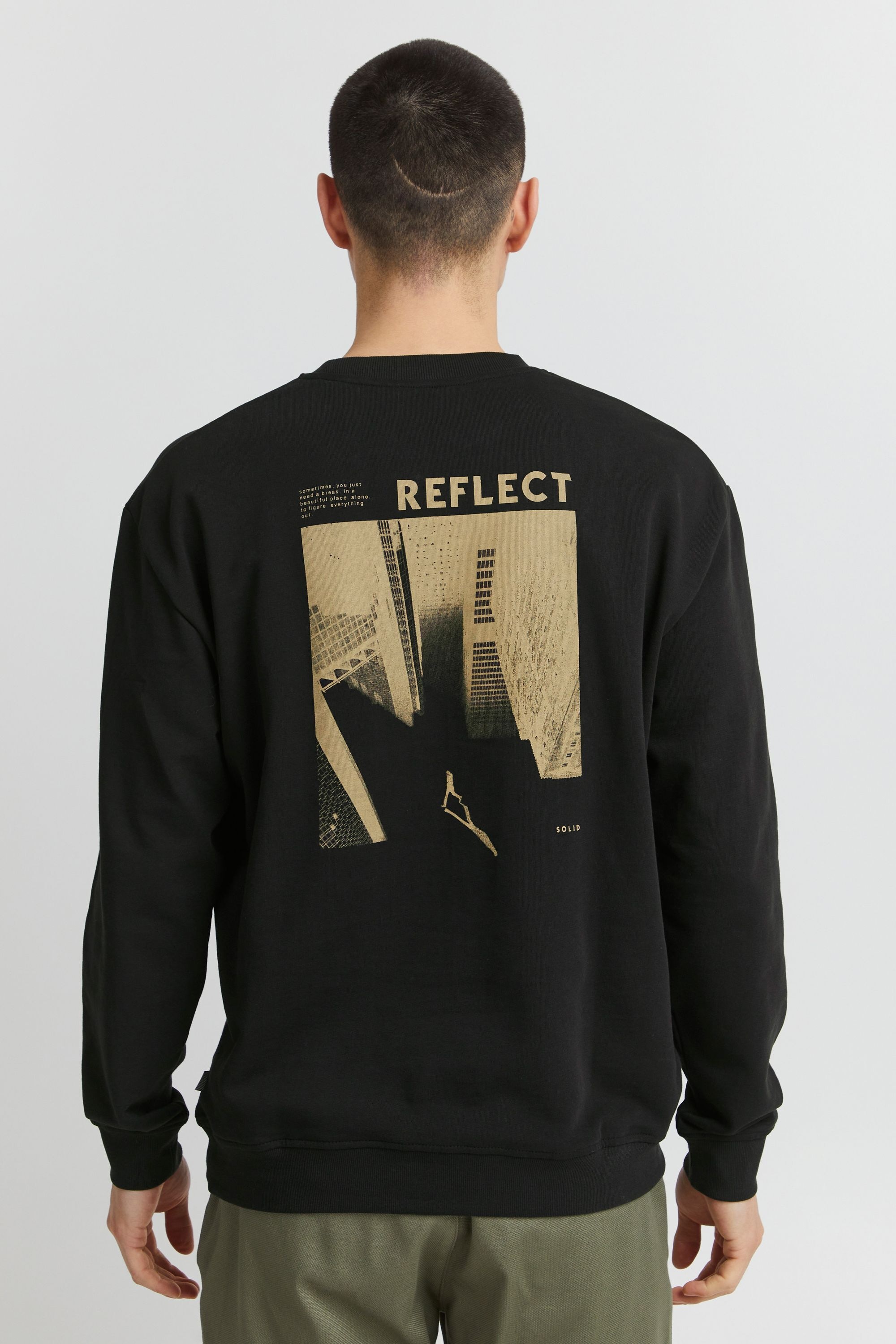 !Solid Longpullover »Sweatshirtpullover SDBellamy«