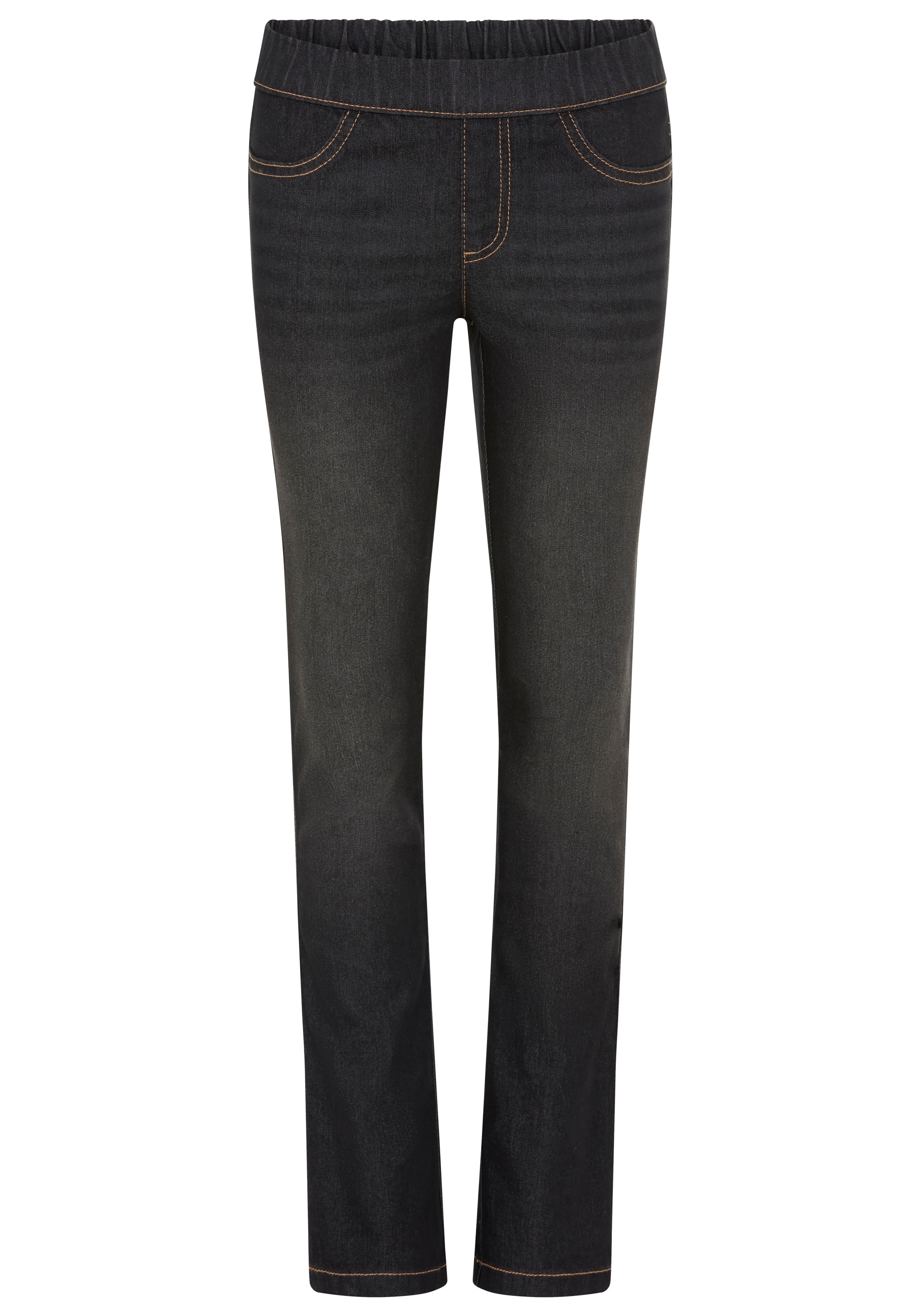 H.I.S Jeansjeggings »Jeggings mit leicht ausgestelltem Bein« eng anliegende Passform, innenliegender Gummizug am Bund