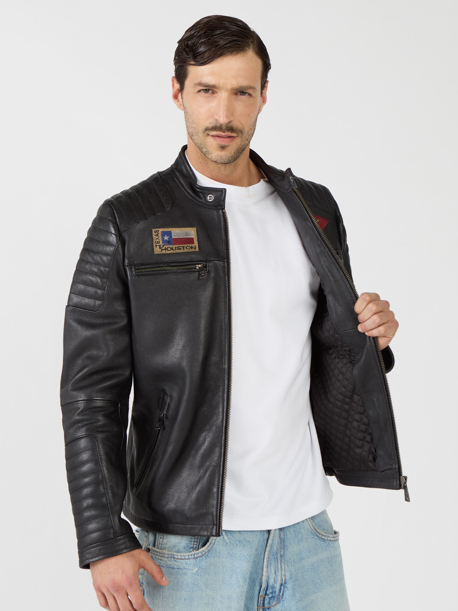 TOP GUN Lederjacke »TG20192023«