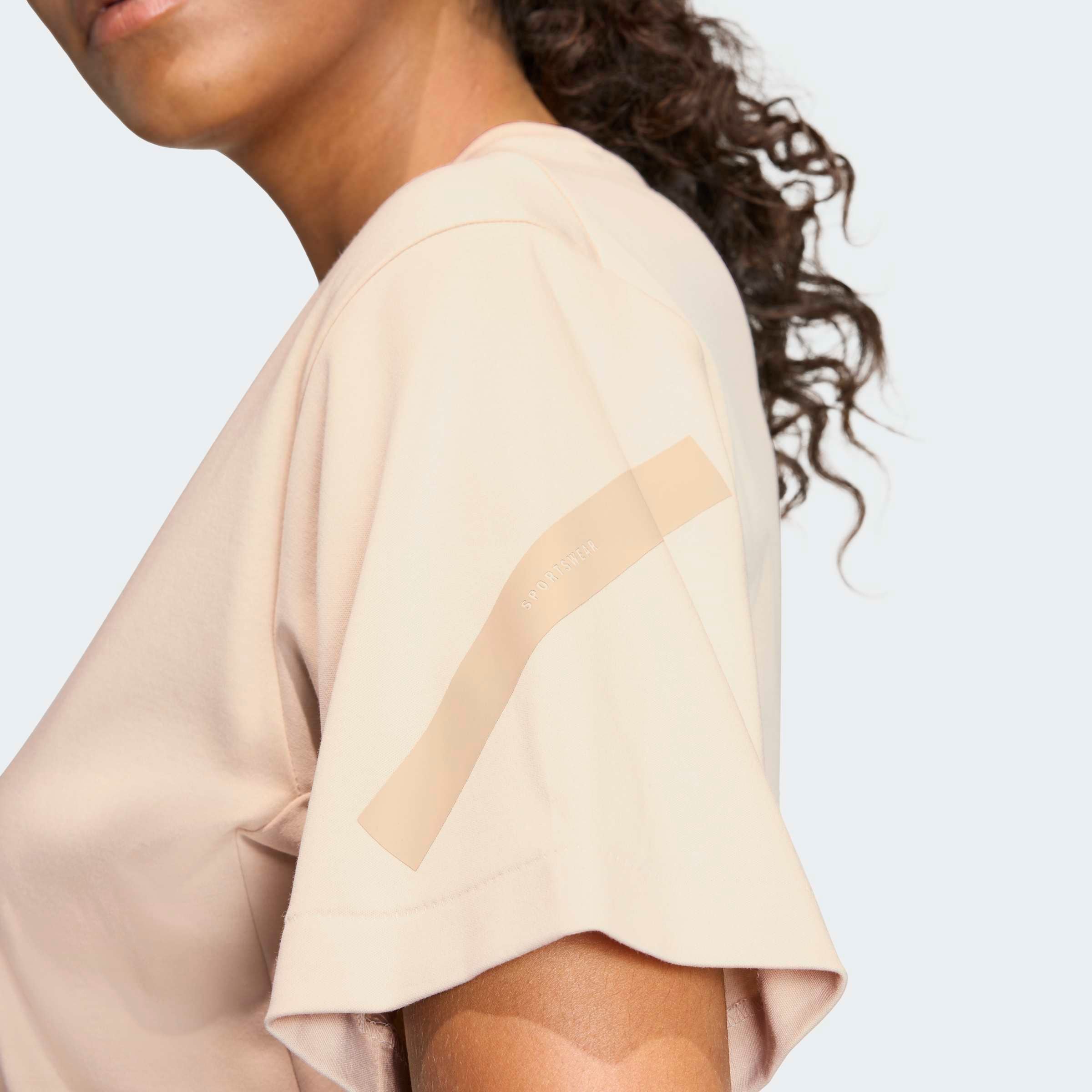 adidas Sportswear T-Shirt »W Z.N.E. TEE« für Erwachsene, mit Rundhalsausschnitt, ohne Verschluss, aus Baumwolle