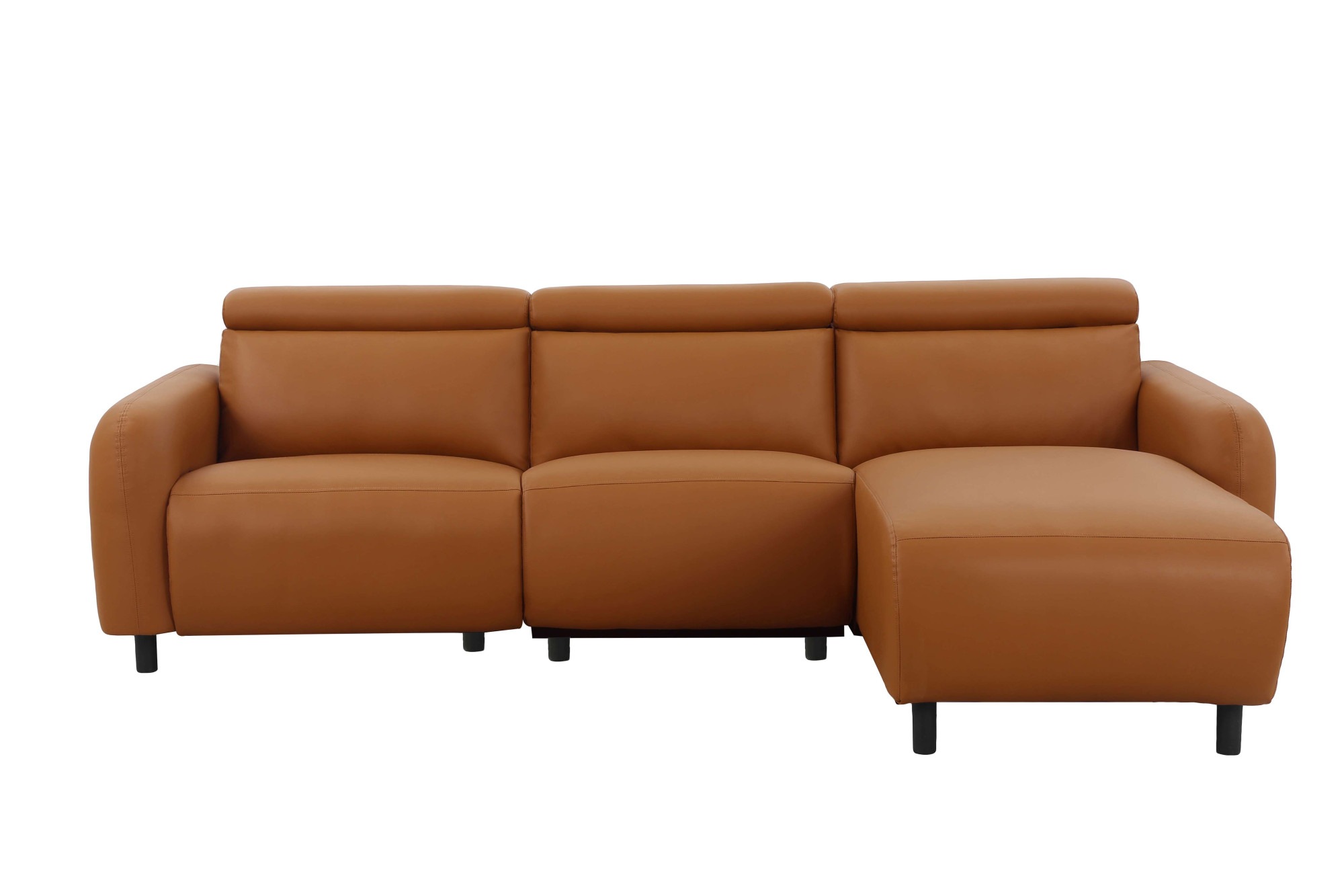 Home affaire Ecksofa "SKAANE Lederoptik, L-Form, 274 cm, manuelle u. elektr günstig online kaufen