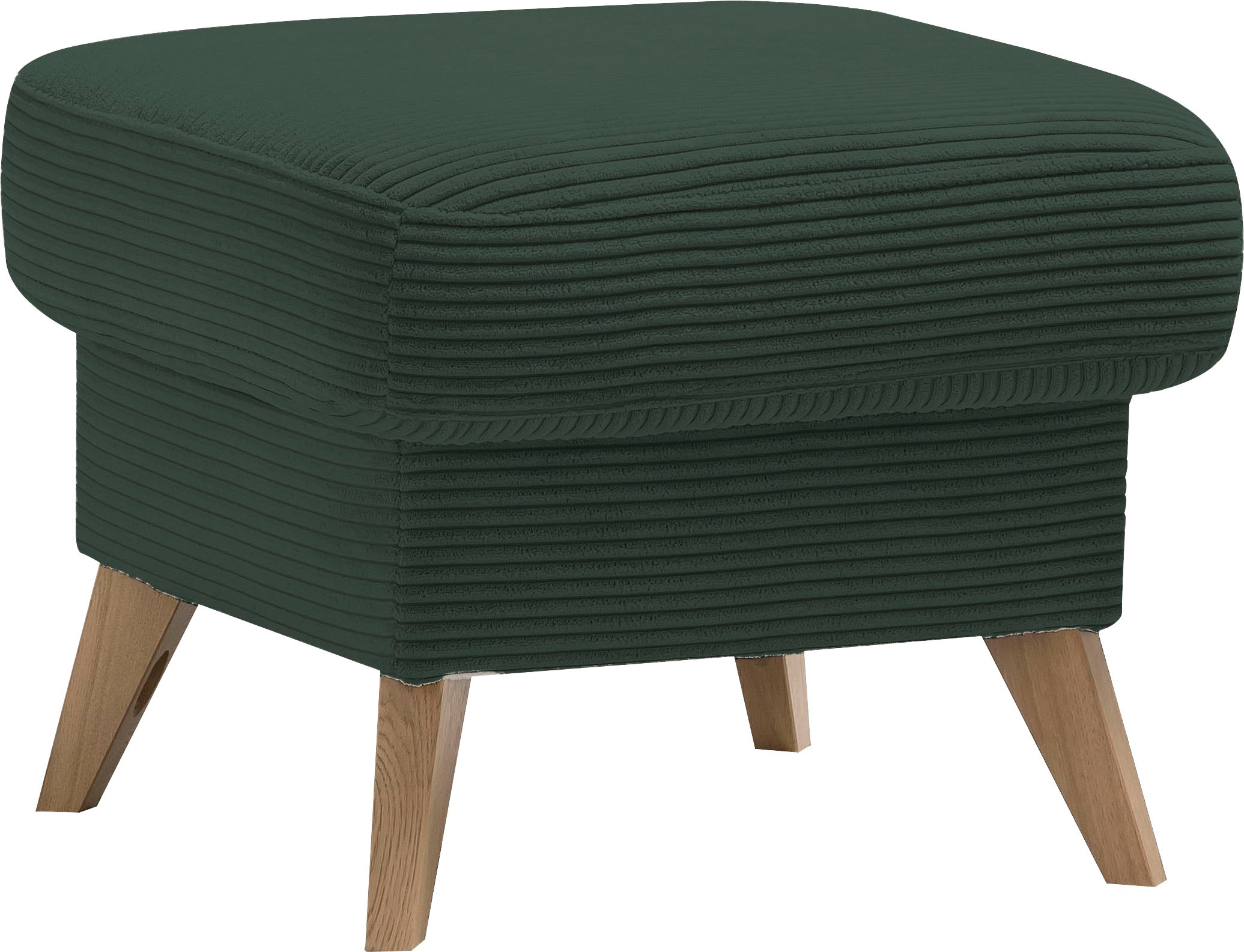exxpo - sofa fashion Hocker "Samso, kompakte und bequeme Sitzgelegenheit in aktuellem Cord Bezug"