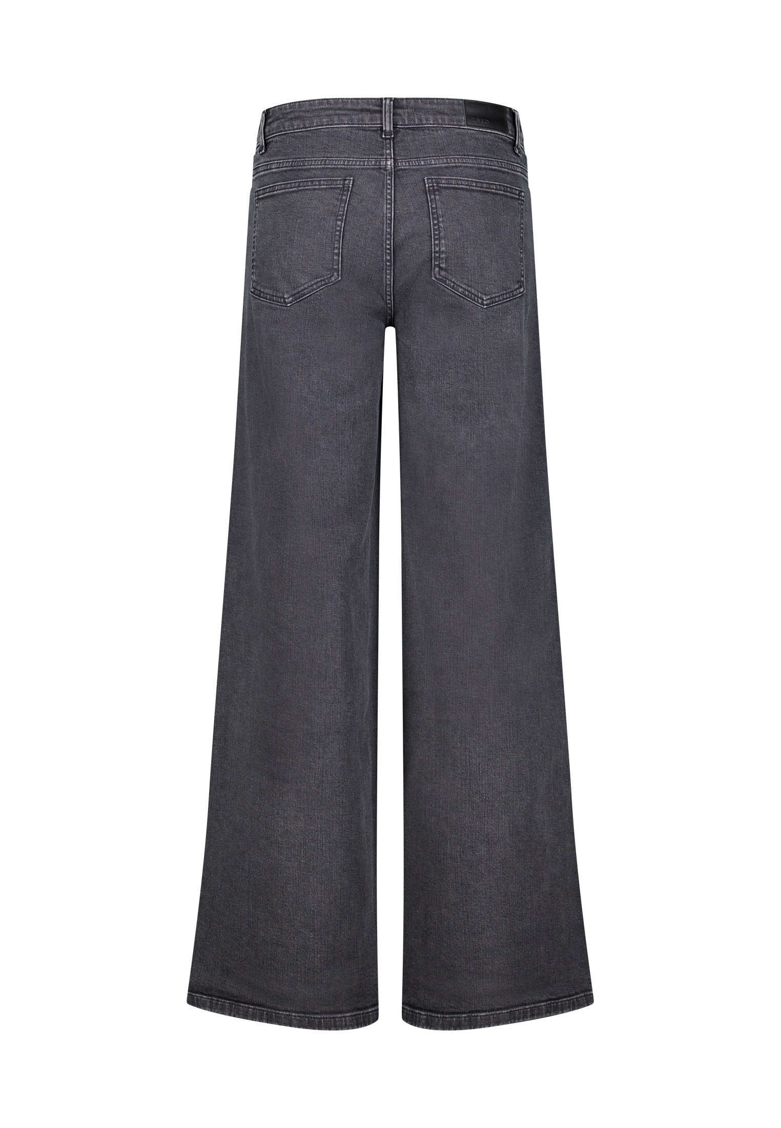 Zero Bequeme Jeans »Damen fit Jeans mit weitem Bein Witney«