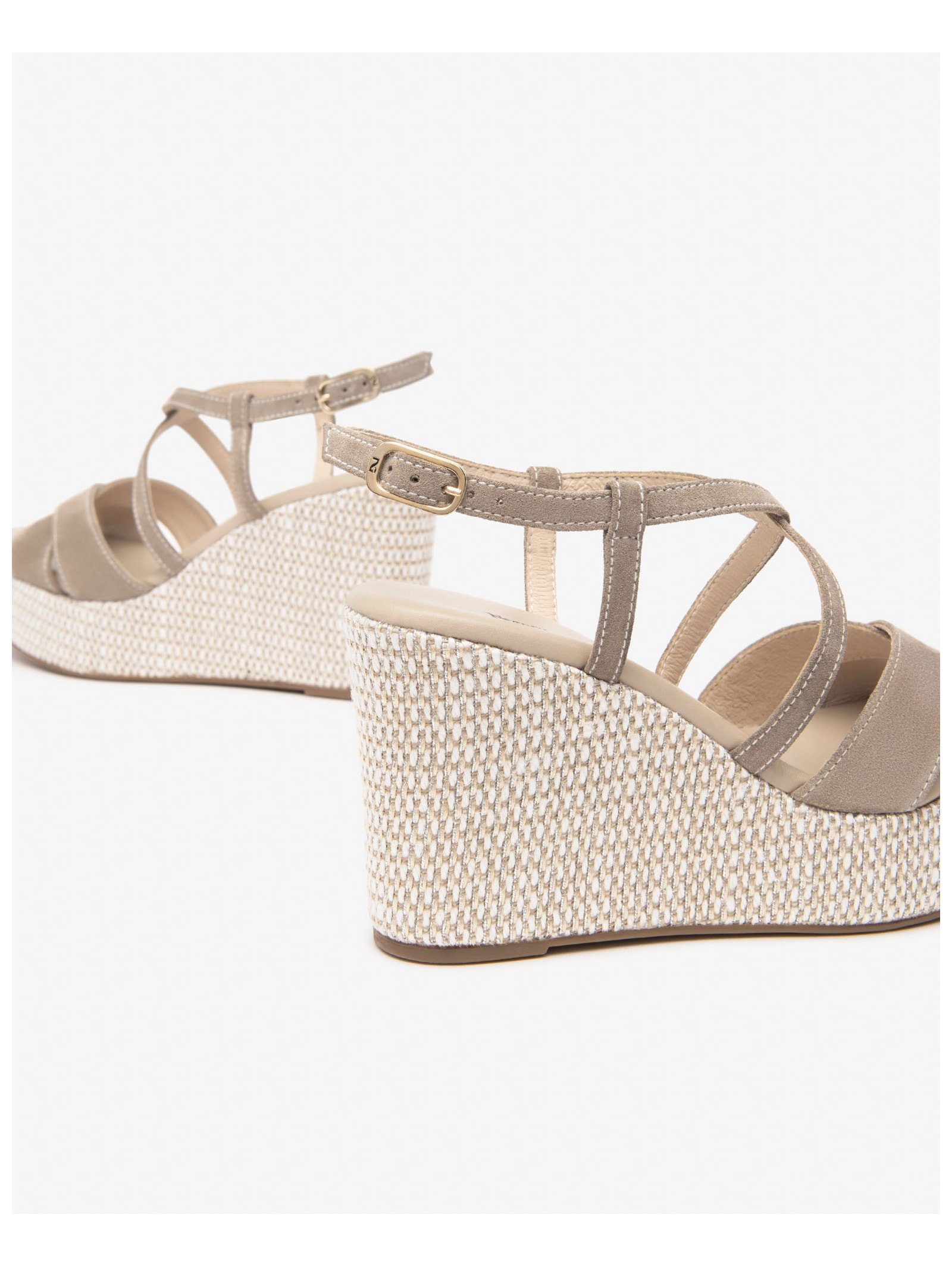 Nero Giardini Keilsandalette »Nero Giardini Sandalen Veloursleder«
