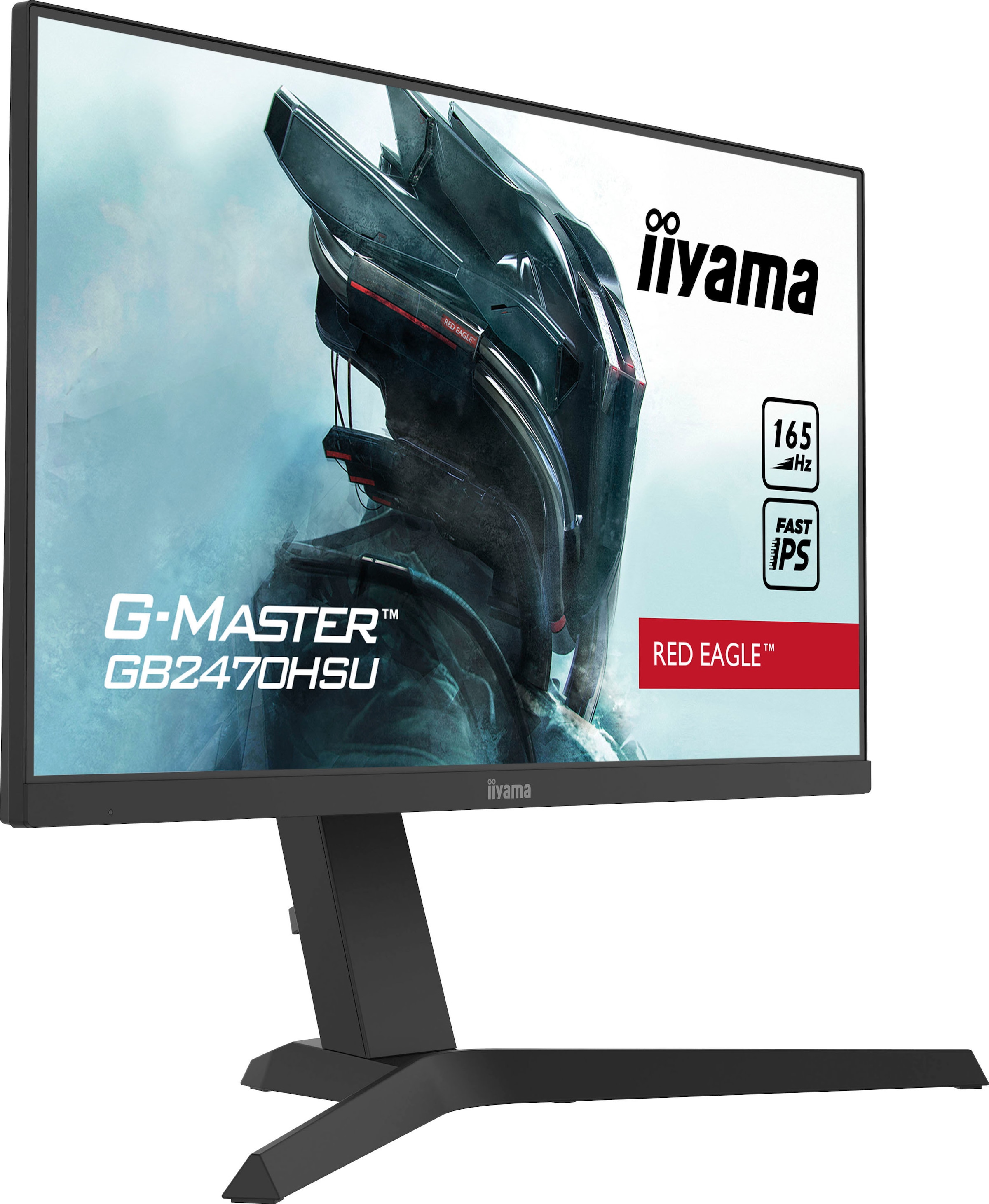 Iiyama Gaming-Monitor »G-MASTER GB2470HSU-B1«, 61 cm/24 Zoll, 1920 x 1080 px, Full HD, 0,8 ms Reaktionszeit, 165 Hz