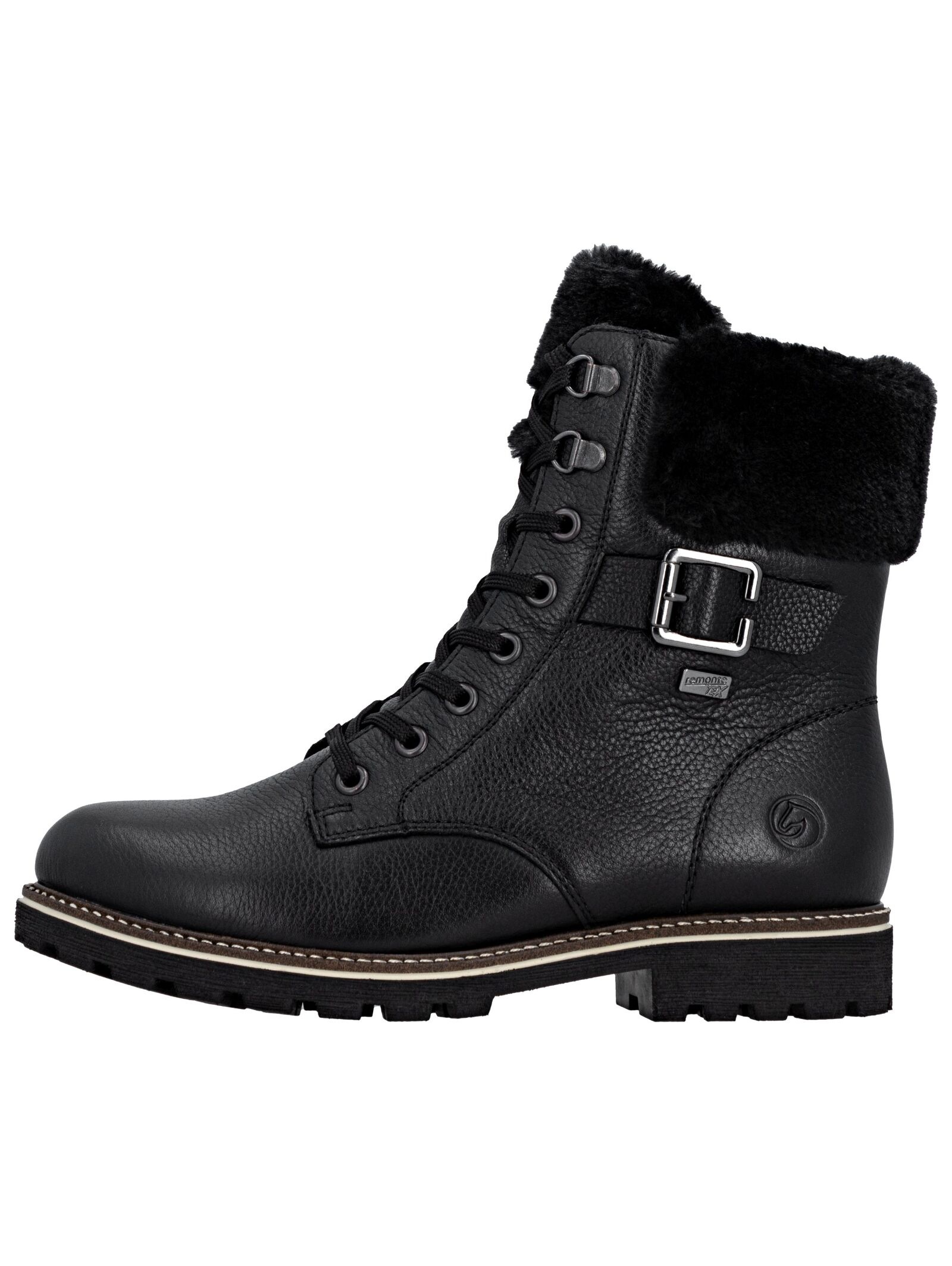 Remonte Schnürstiefelette "Remonte Stiefelette Leder/Textil" günstig online kaufen