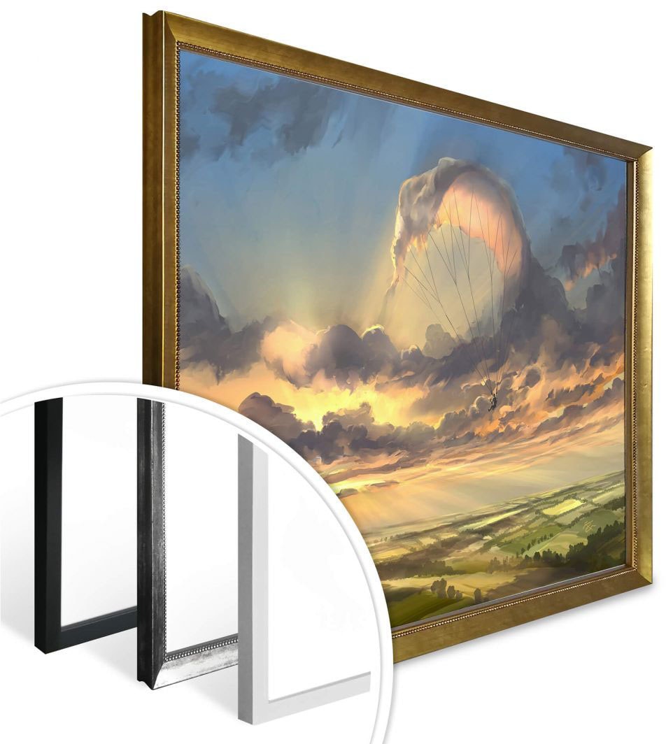 Wall-Art Poster »Surrealismus Schriftzug, (1 Wandbild, Bild St.), | Wandposter Bild, Poster, BAUR Wolkenflug«, bestellen