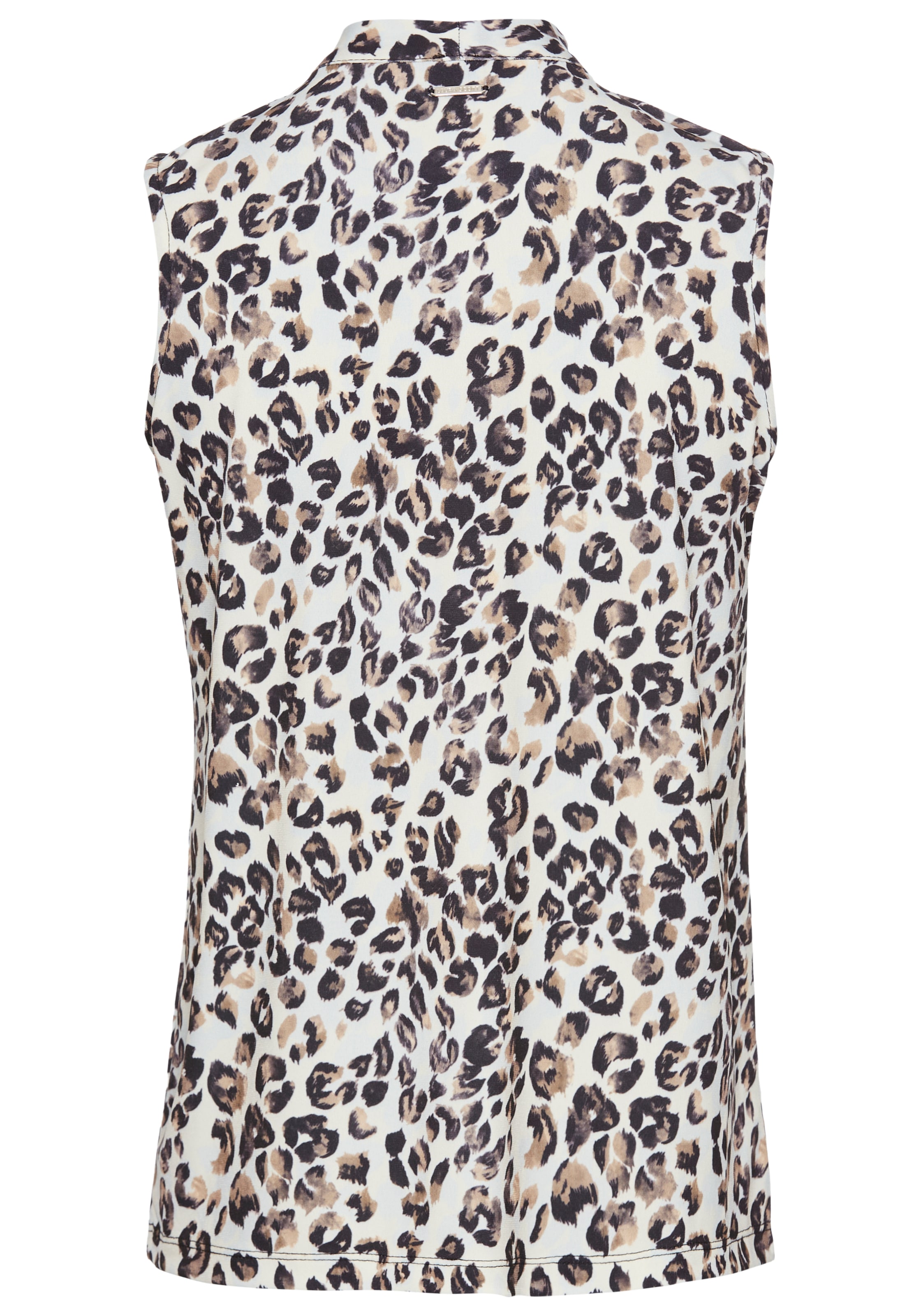 Laura Scott Shirttop, im Leoparden-Look mit breiten Schleifenband - NEUE KOLLEKTION