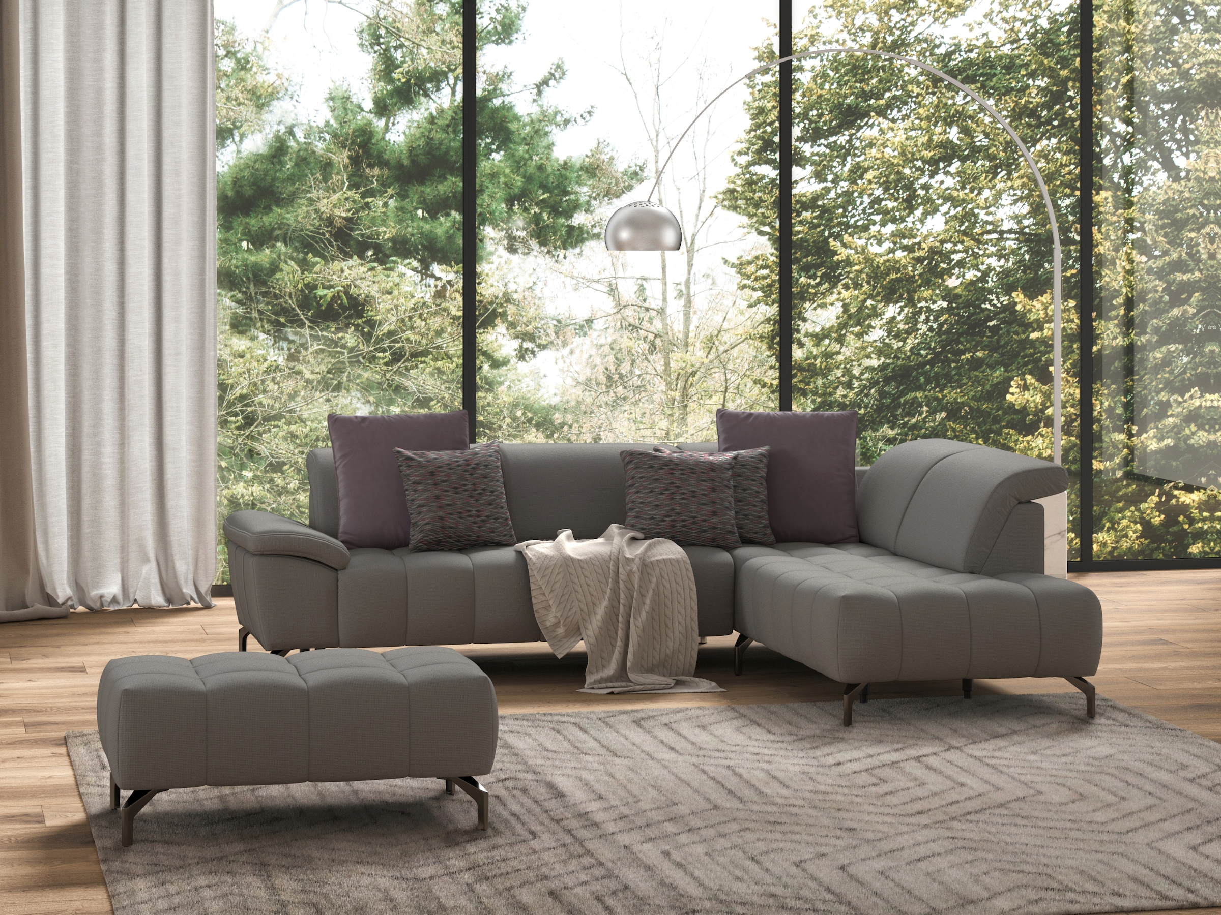 sit&more Hocker »Cool« mit schwarzen Füßen