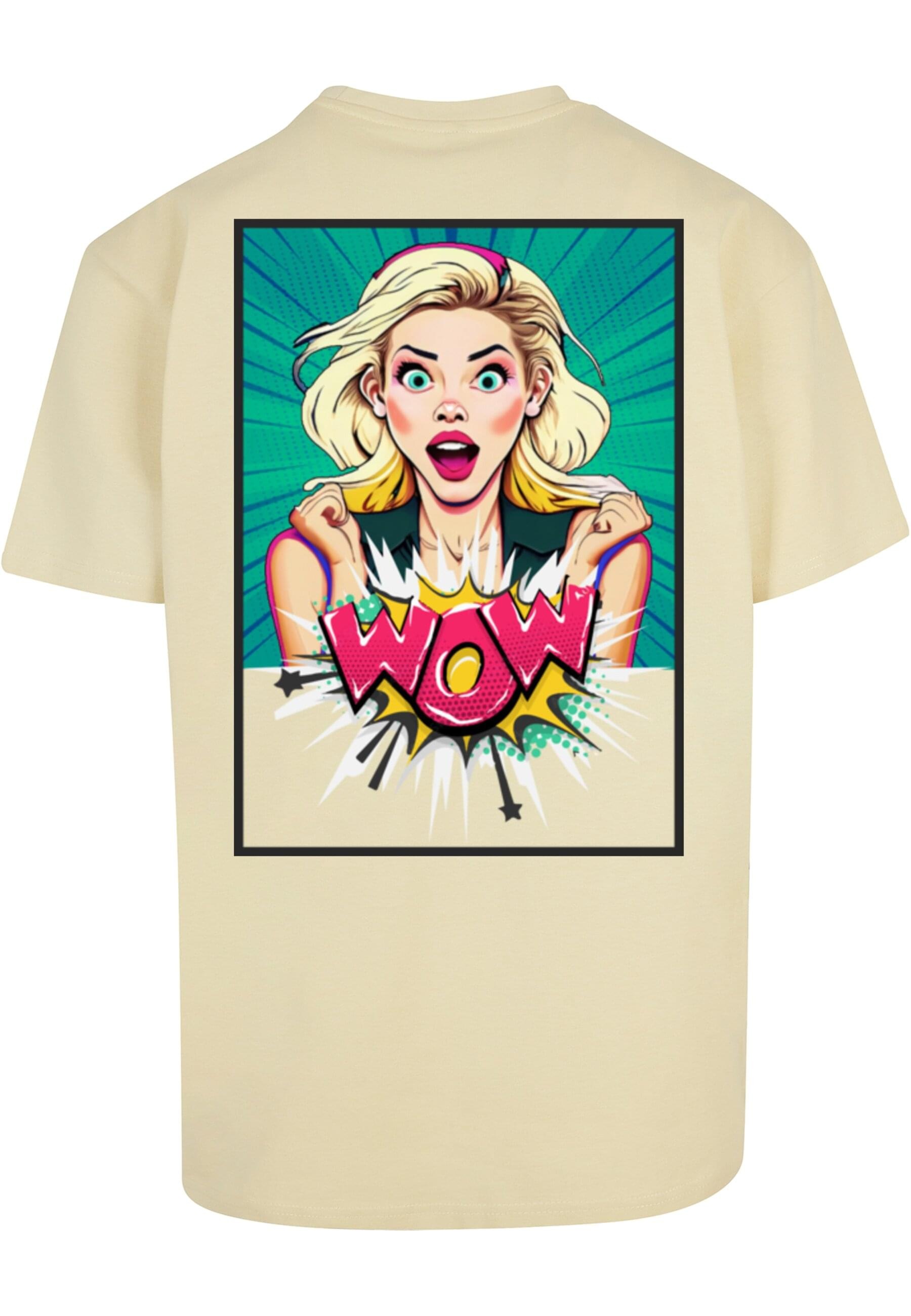 Merchcode T-Shirt "Merchcode Herren WOW Comic Heavy Oversized Tee", (1 tlg. günstig online kaufen