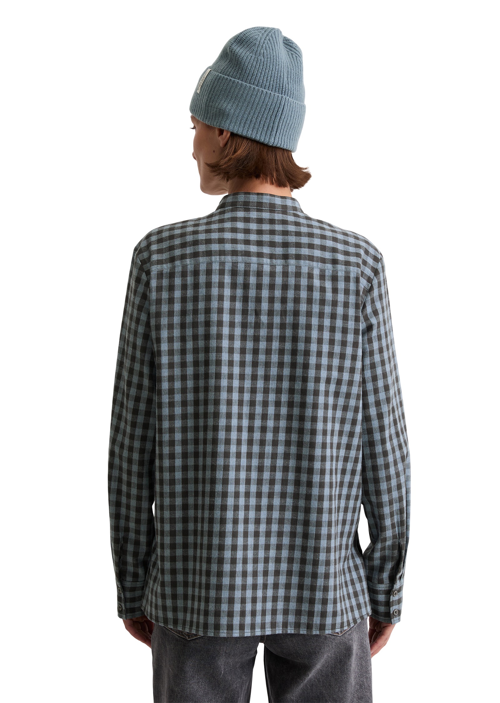 Marc OPolo Karobluse "regular fit aus softem Baumwoll-Flanell" günstig online kaufen