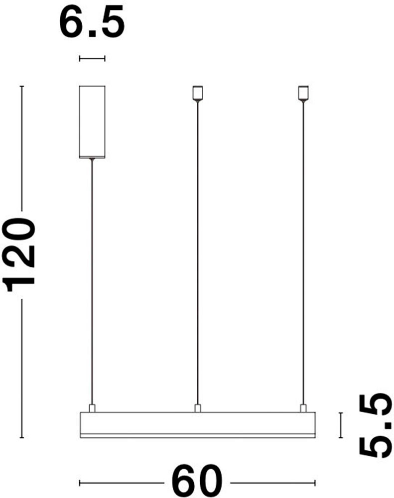Nova Luce LED-Hängeleuchte »MOTIF«, 1 flammig, Dimmbar; Höhenverstellbar; Mit Leuchtmittel