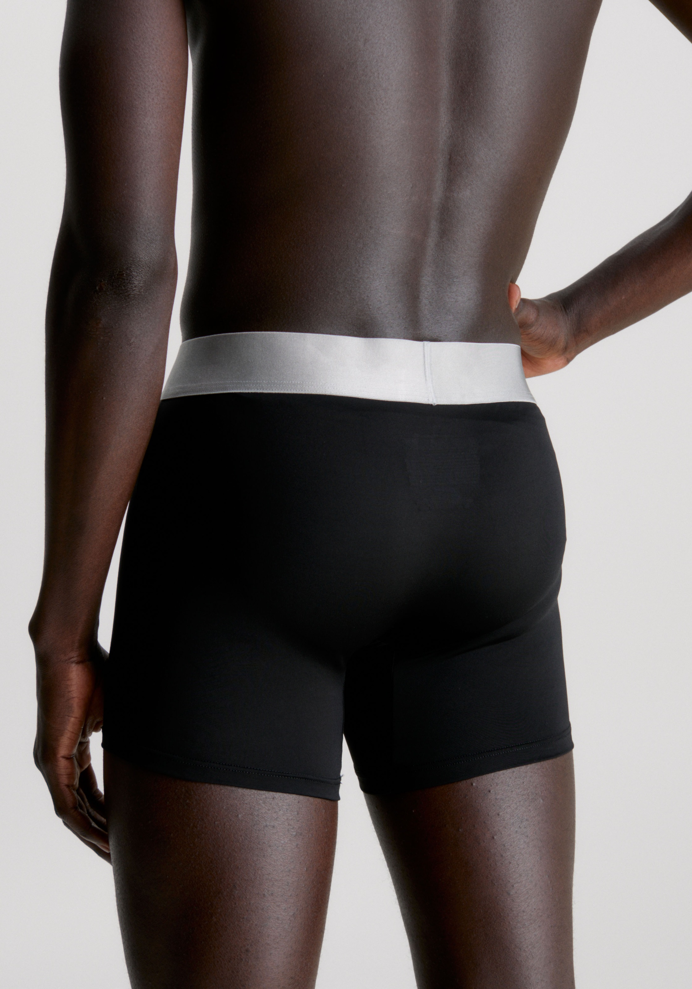 Calvin Klein Underwear Boxer »BOXER BRIEF 3PK«, (Packung, 3 St., 3er-Pack), mit längerem Bein & Calvin Klein Logo-Elastikbund