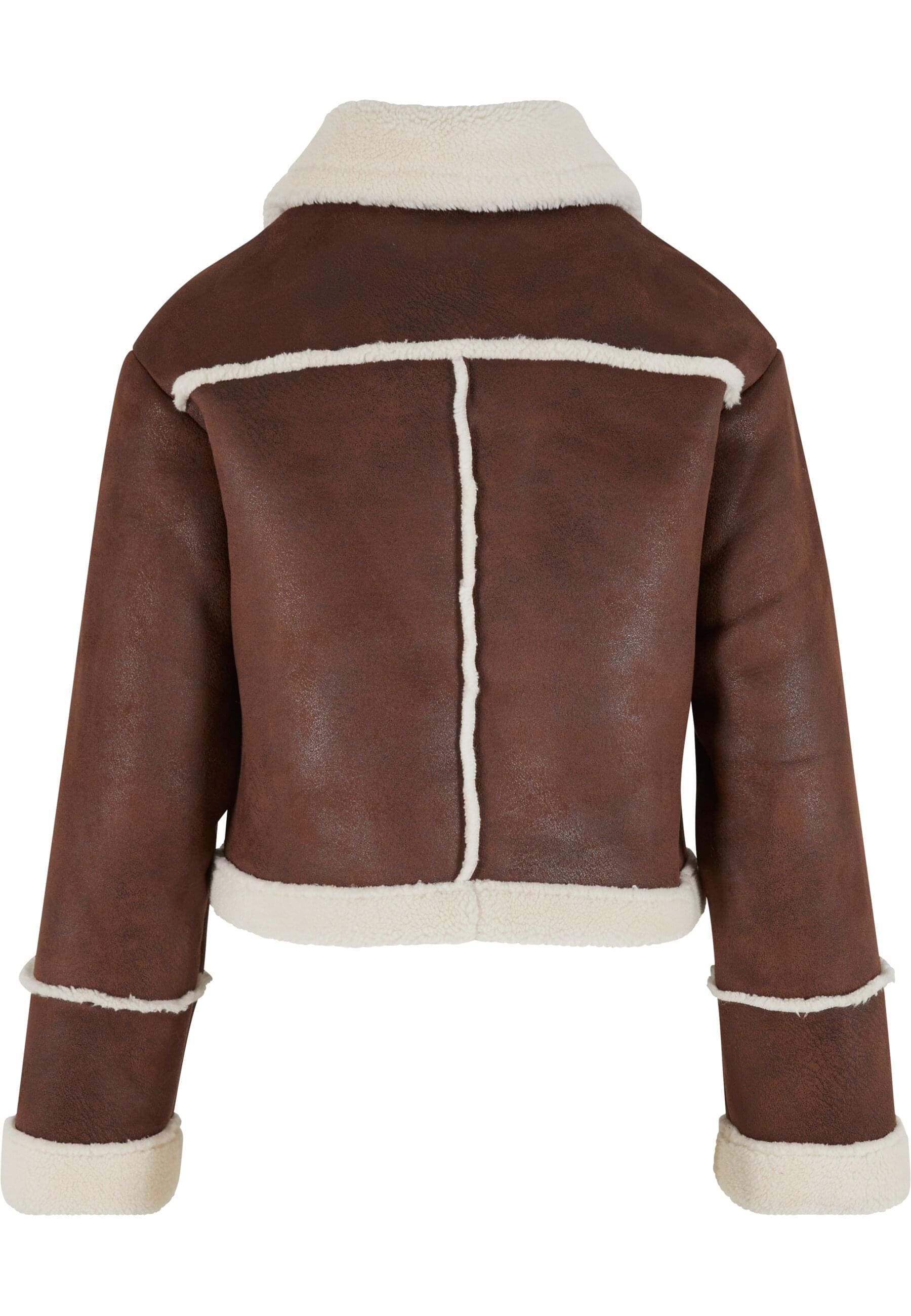 URBAN CLASSICS Winterjacke "Urban Classics Ladies Shearling Jacket", (1 St. günstig online kaufen