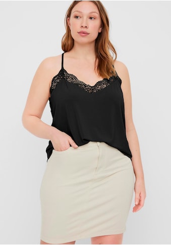 Vero Moda Curve Spitzentop »VMANA S/L LACE Marškinėlia...