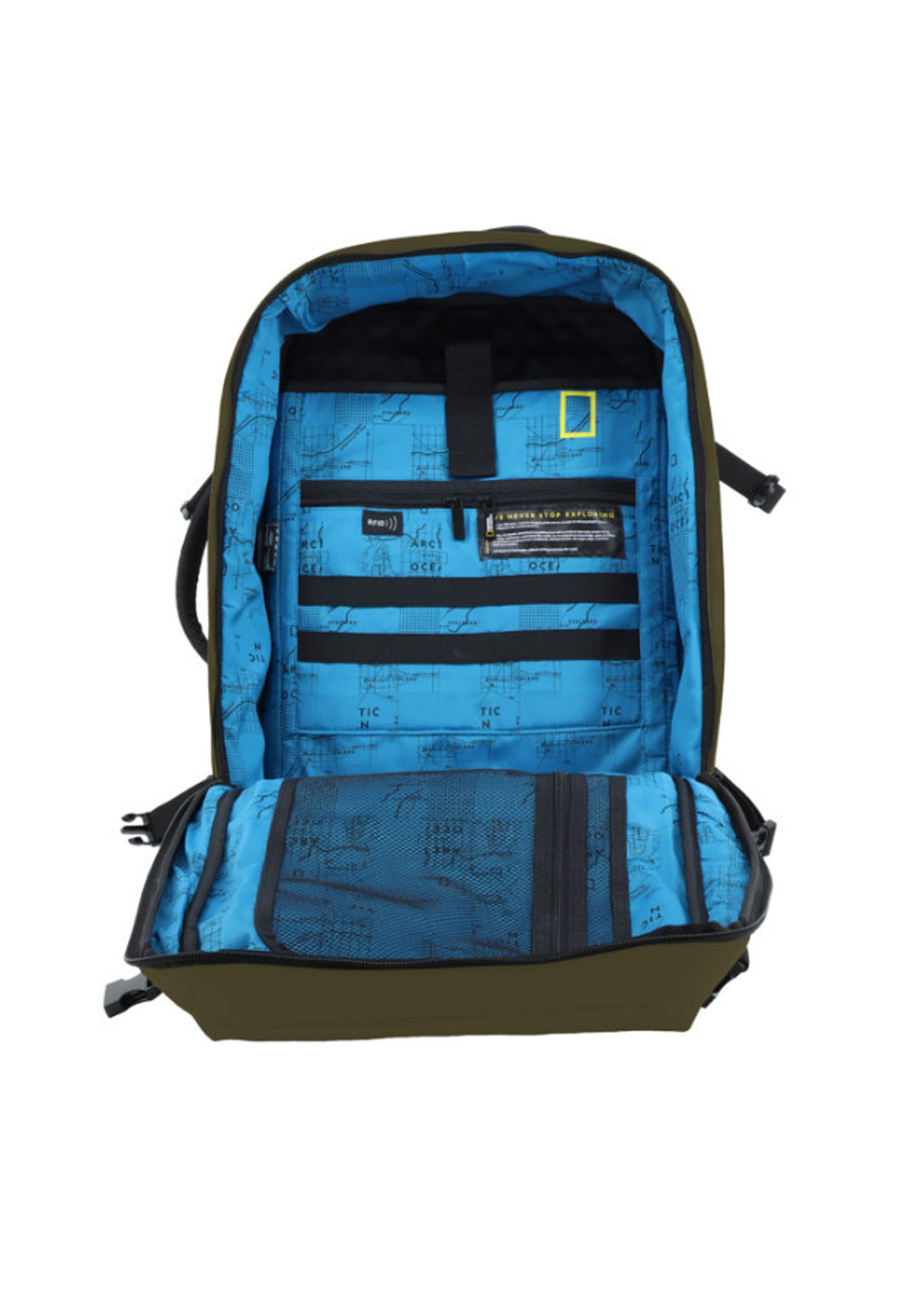 NATIONAL GEOGRAPHIC Cityrucksack »OCEAN«, aus recycelten PET-Flaschen