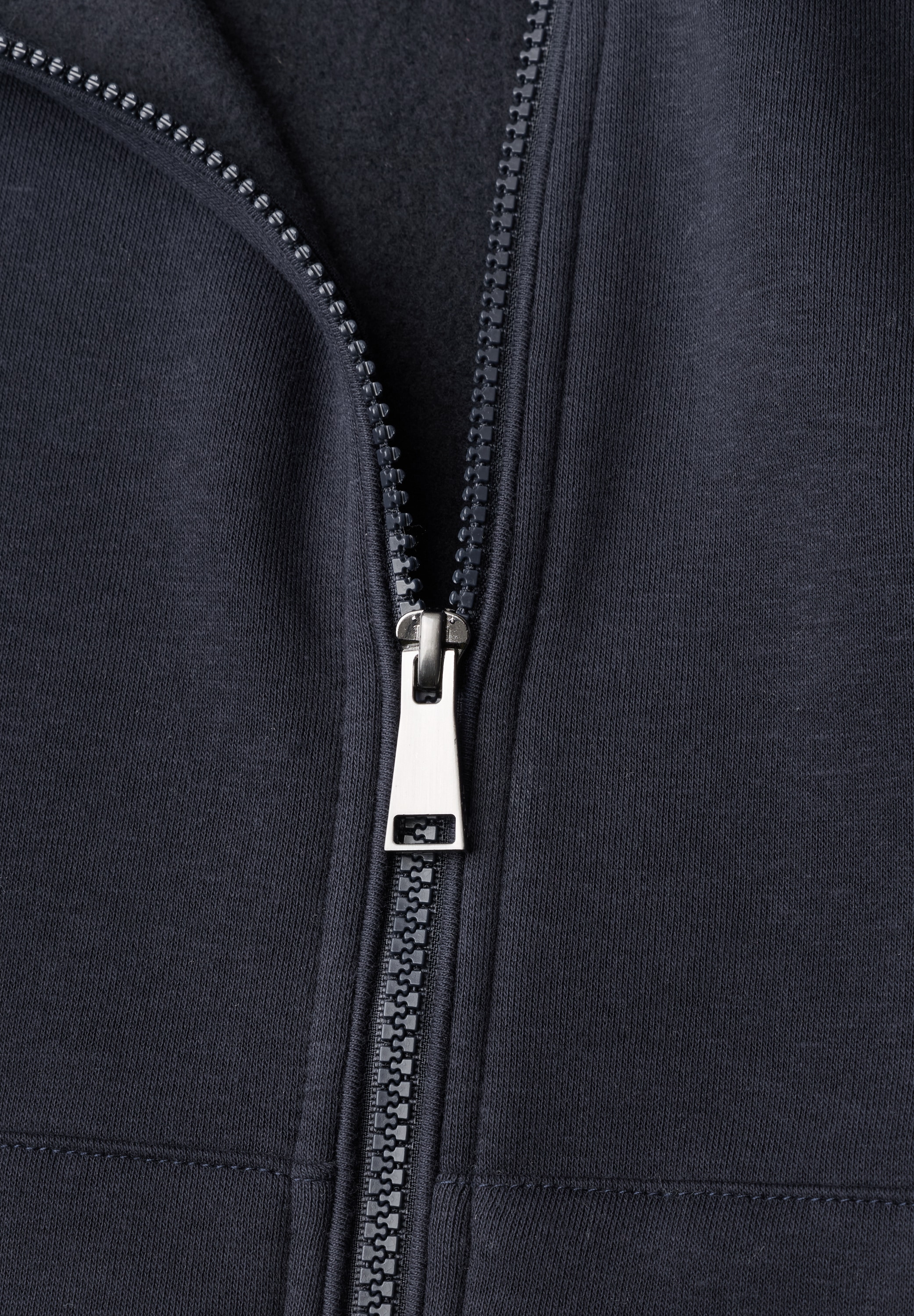 Cecil Sweatjacke in Unifarbe