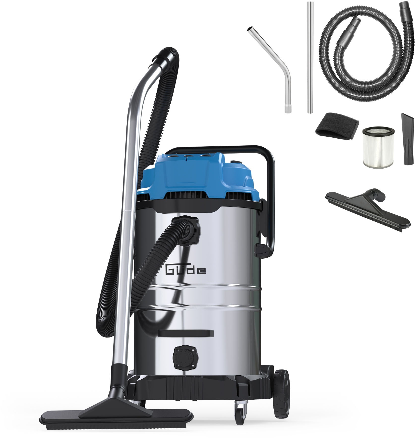 Güde Nass-Trocken-Sauger "GNTS 3-60L" 3600 (3 x 1200) W günstig online kaufen