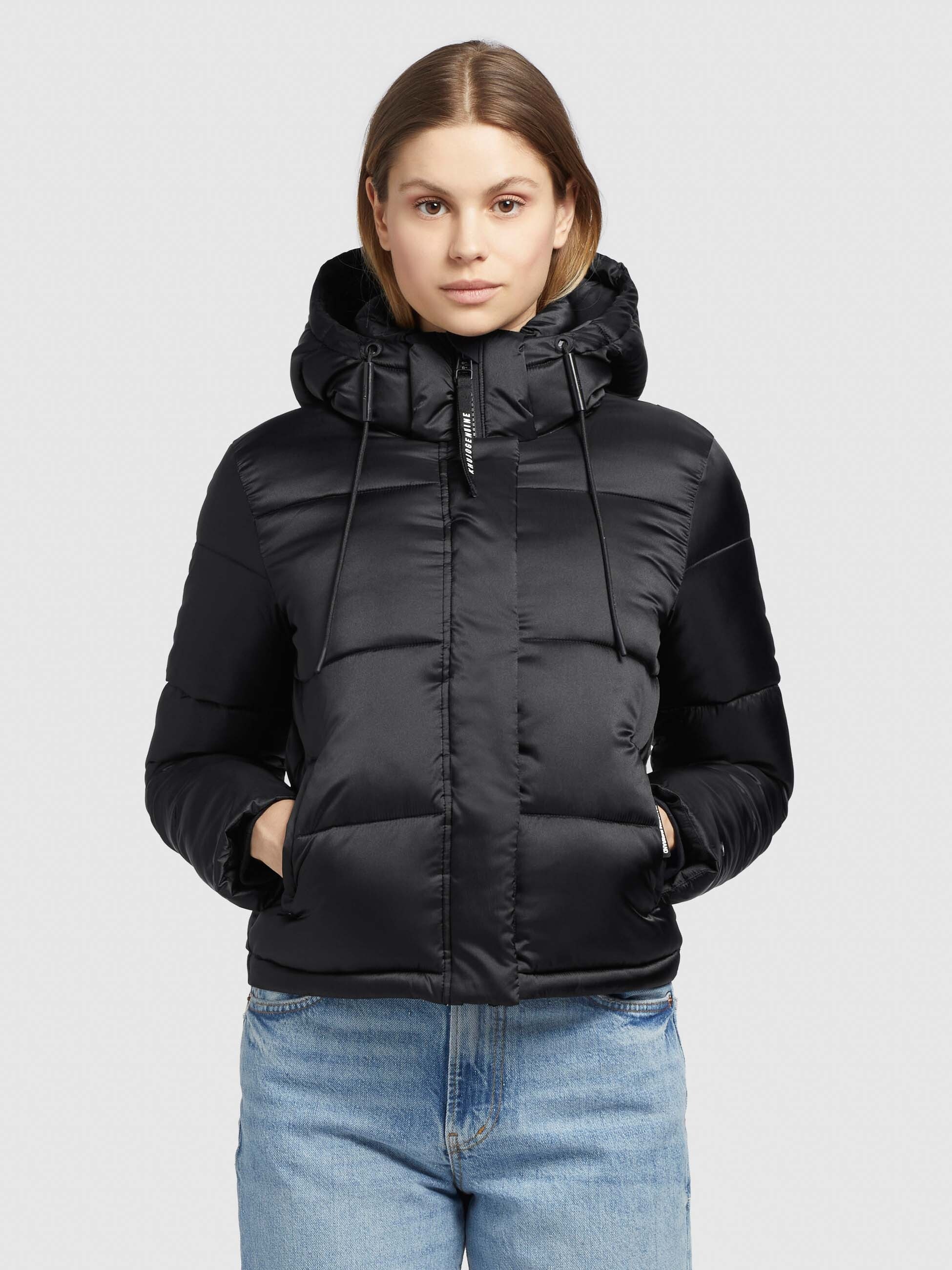 (1 St.), Steppjacke online bestellen | khujo Kapuze mit »STINE SATIN«, BAUR