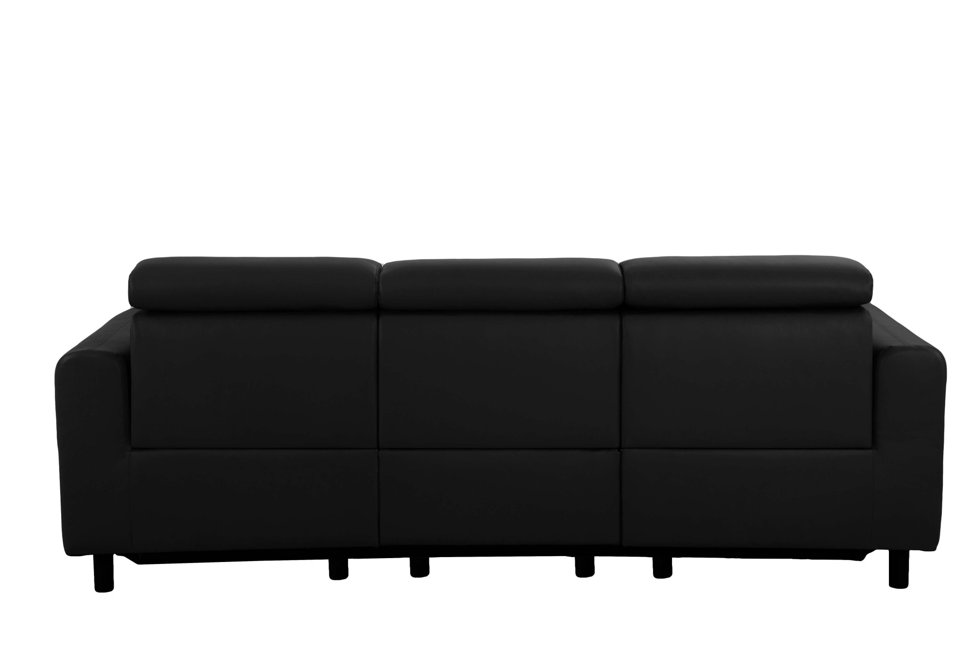 Home affaire 3-Sitzer »SKAANE Kunstleder, Sofa mit manueller-u. elektrischer Relaxfunktion«, Relax-Funktion in 2 Sitzen, Kopfteilverstellung, Federkernpolsterung