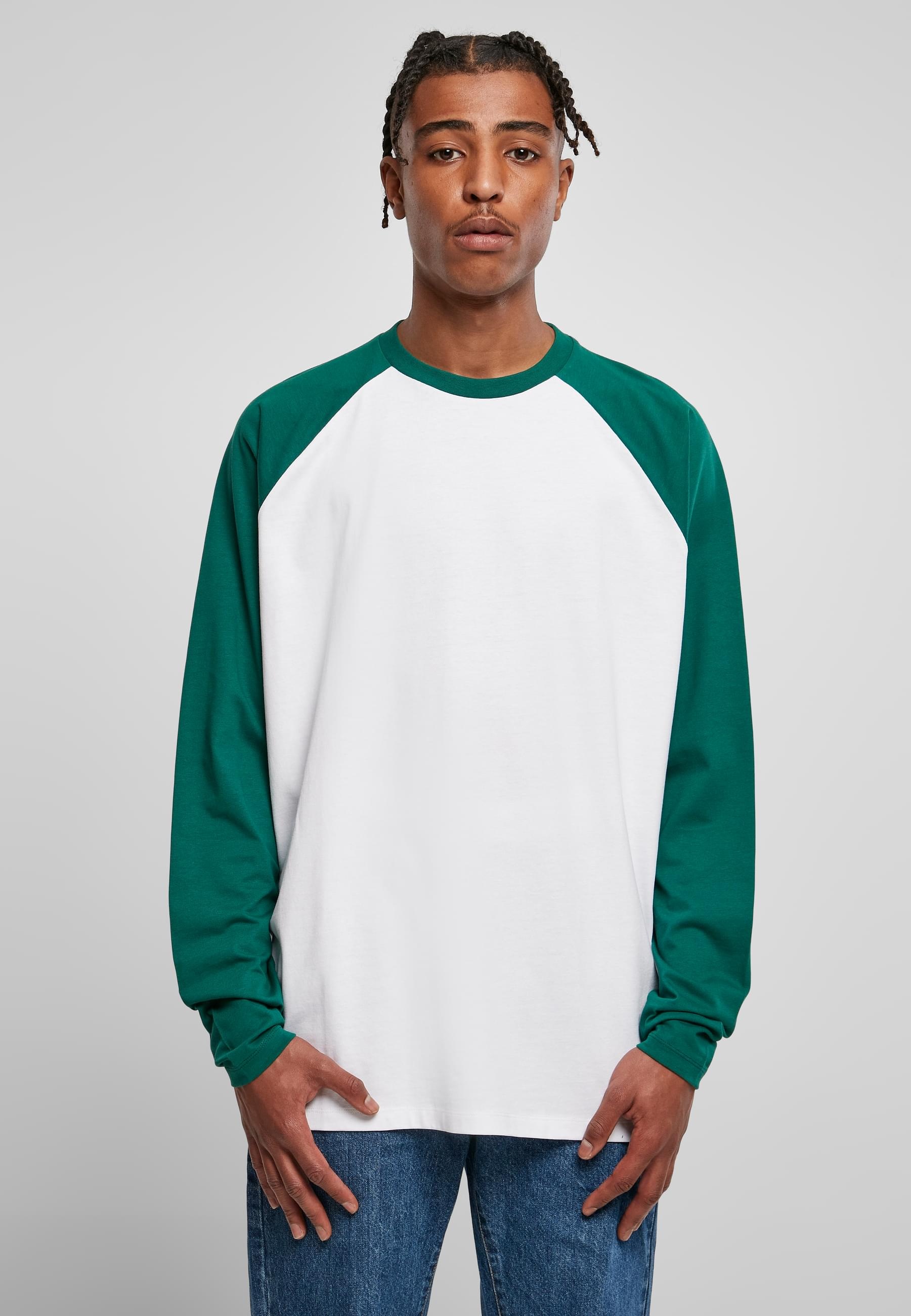 URBAN CLASSICS Longsleeve »Urban Classics Herren Organic Oversized Raglan Longsleeve«, (1 tlg.)