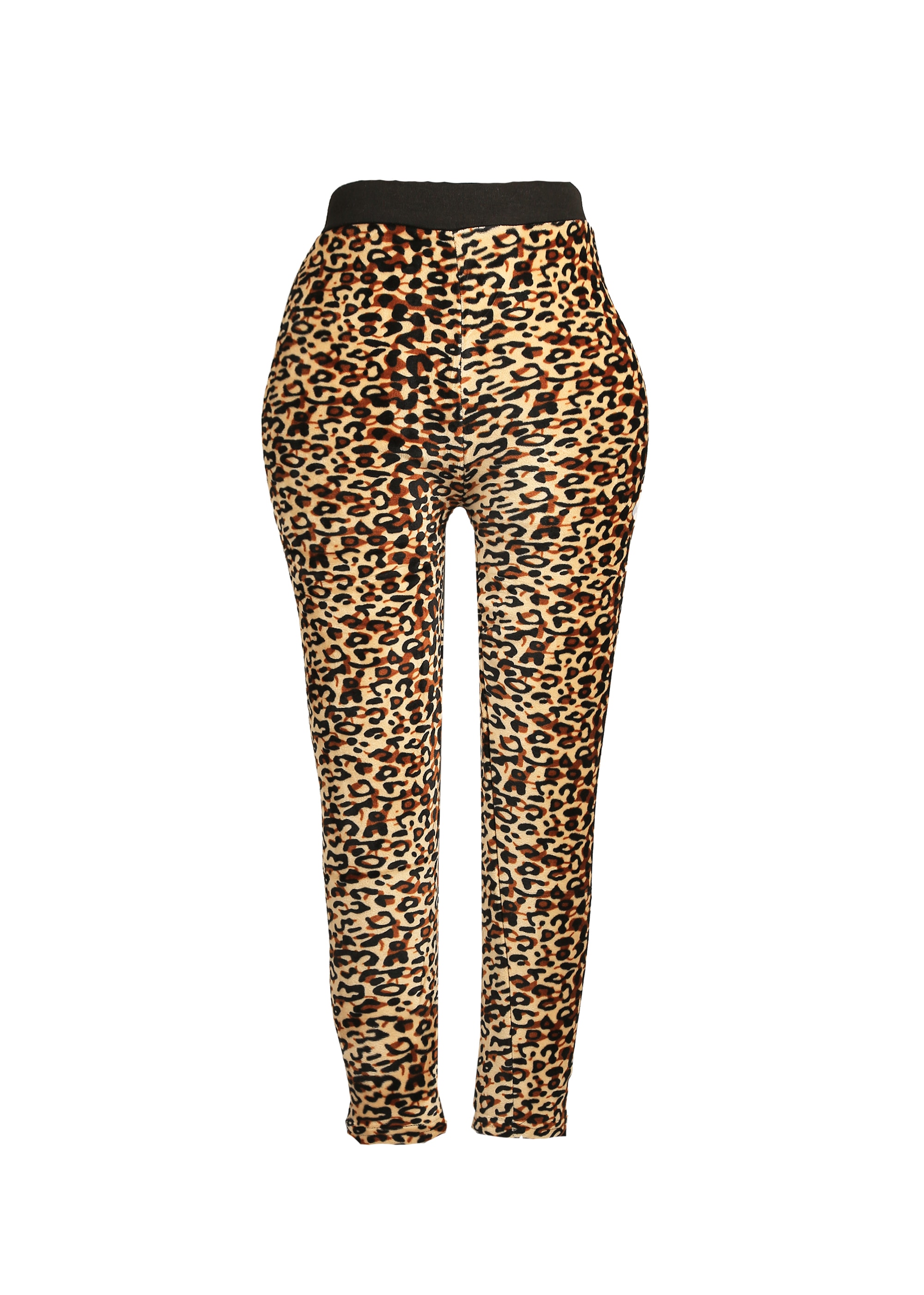 Family Trends Leggings su auffälligem Leo-Print