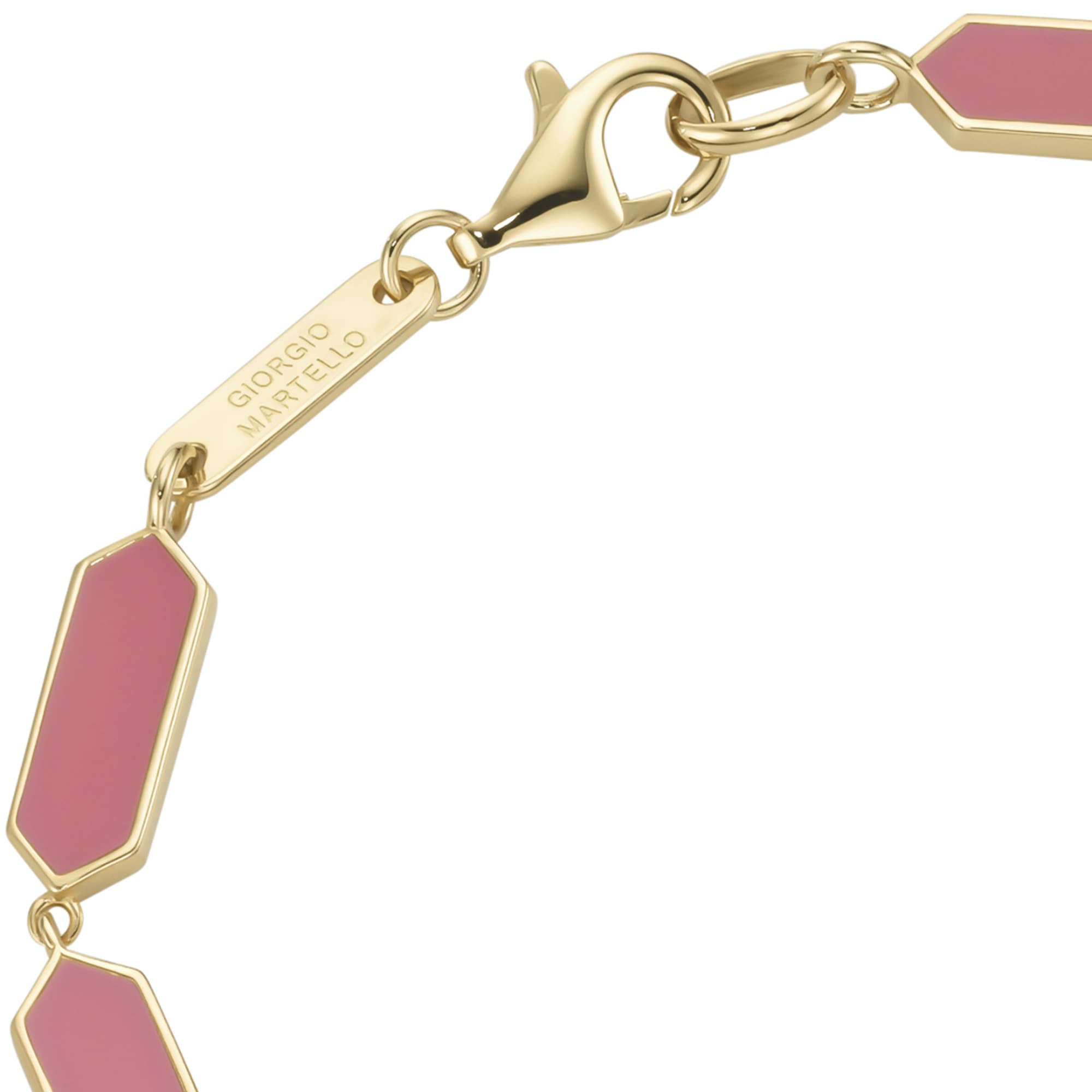 GIORGIO MARTELLO MILANO Armband »mit Emaille-Einlagen und Zirkonia, Silber 925«