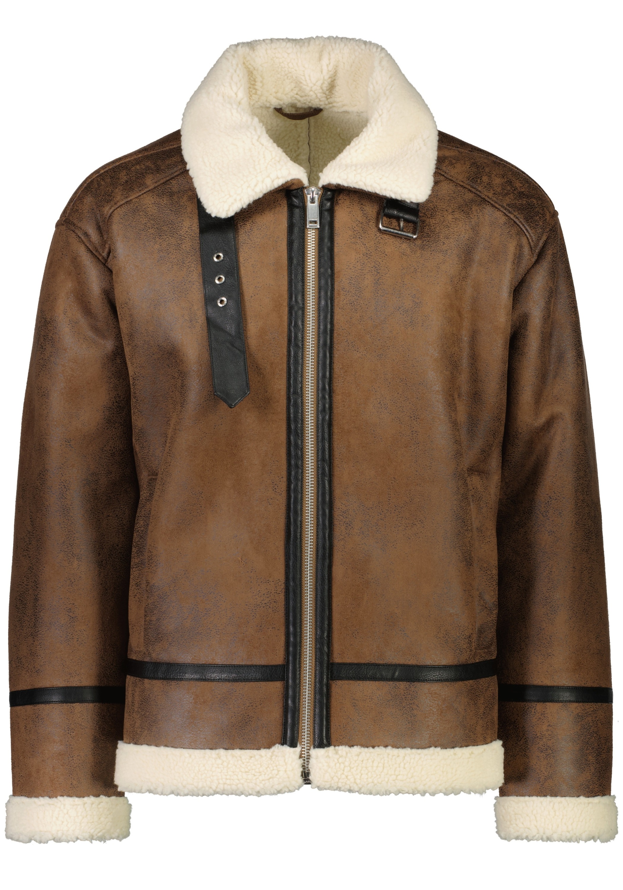 LINDBERGH Fellimitatjacke »Casual Jacke Oversize Fit«