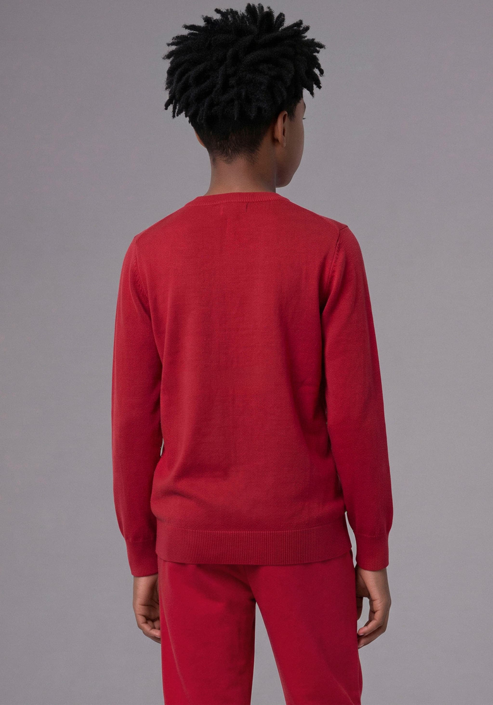 H.I.S Sweatshirt »2er Packung H.I.S Sweatshirts mit Logoprint«, 2er Packung, 2 Sweats mit Logo-Prints, mit Rundhalsausschnitt, Langarm, für Jungen
