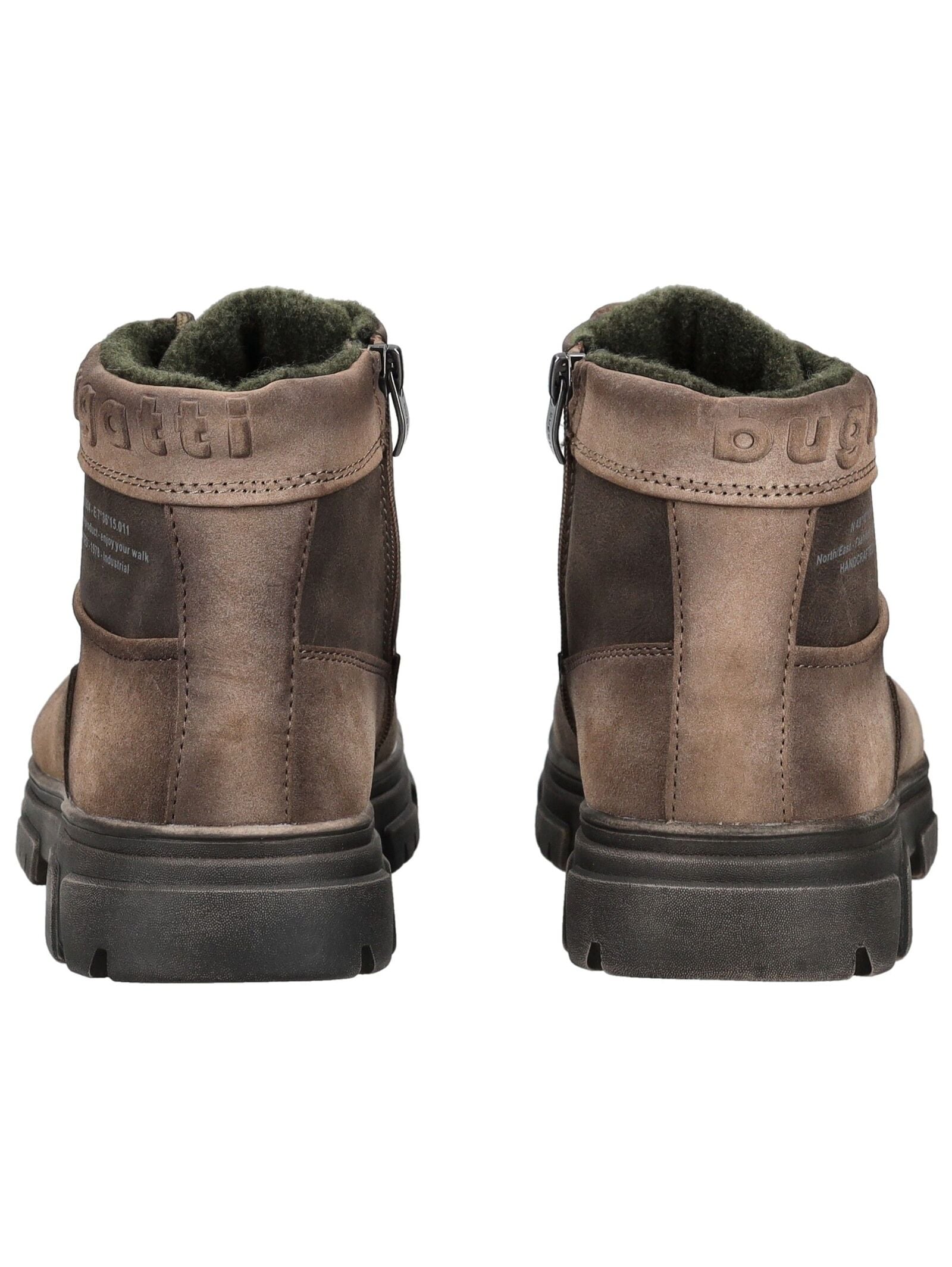 bugatti Schnürstiefelette »bugatti Stiefelette Lederimitat«