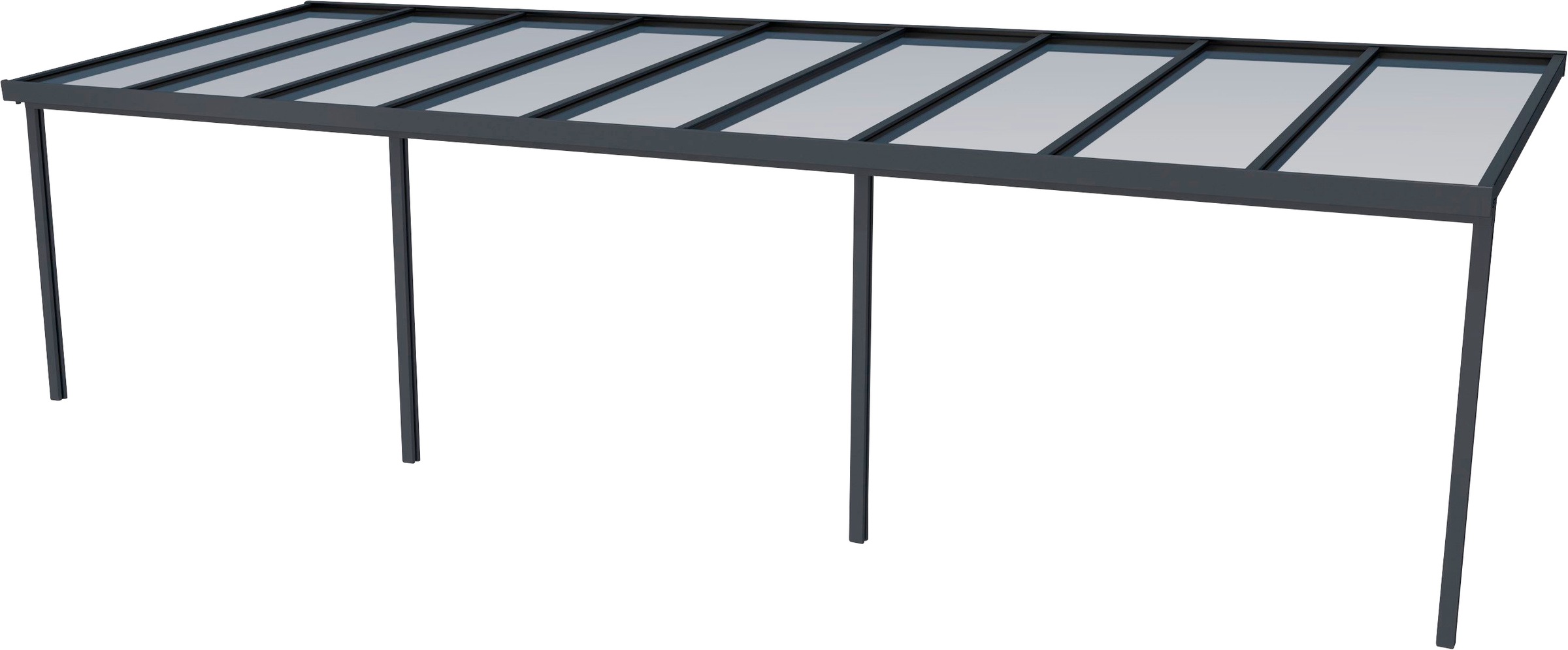 GUTTA Terrassendach "Premium", BxT: 914x306 cm, Dach Polycarbonat klar