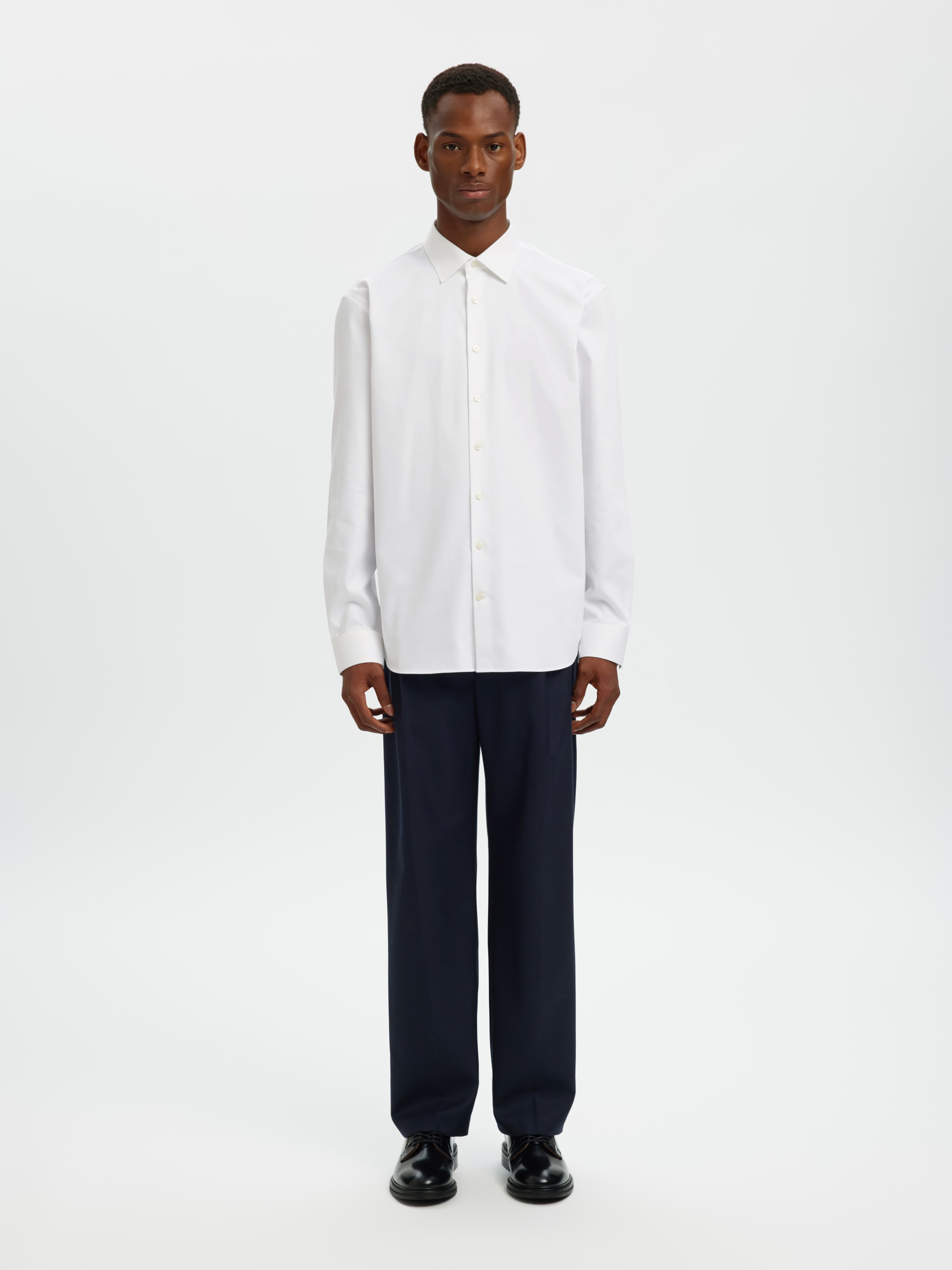 Thumbnail - SELECTED Langarmhemd "SLHREG-PERFORMANCE SHIRT LS NOOS"