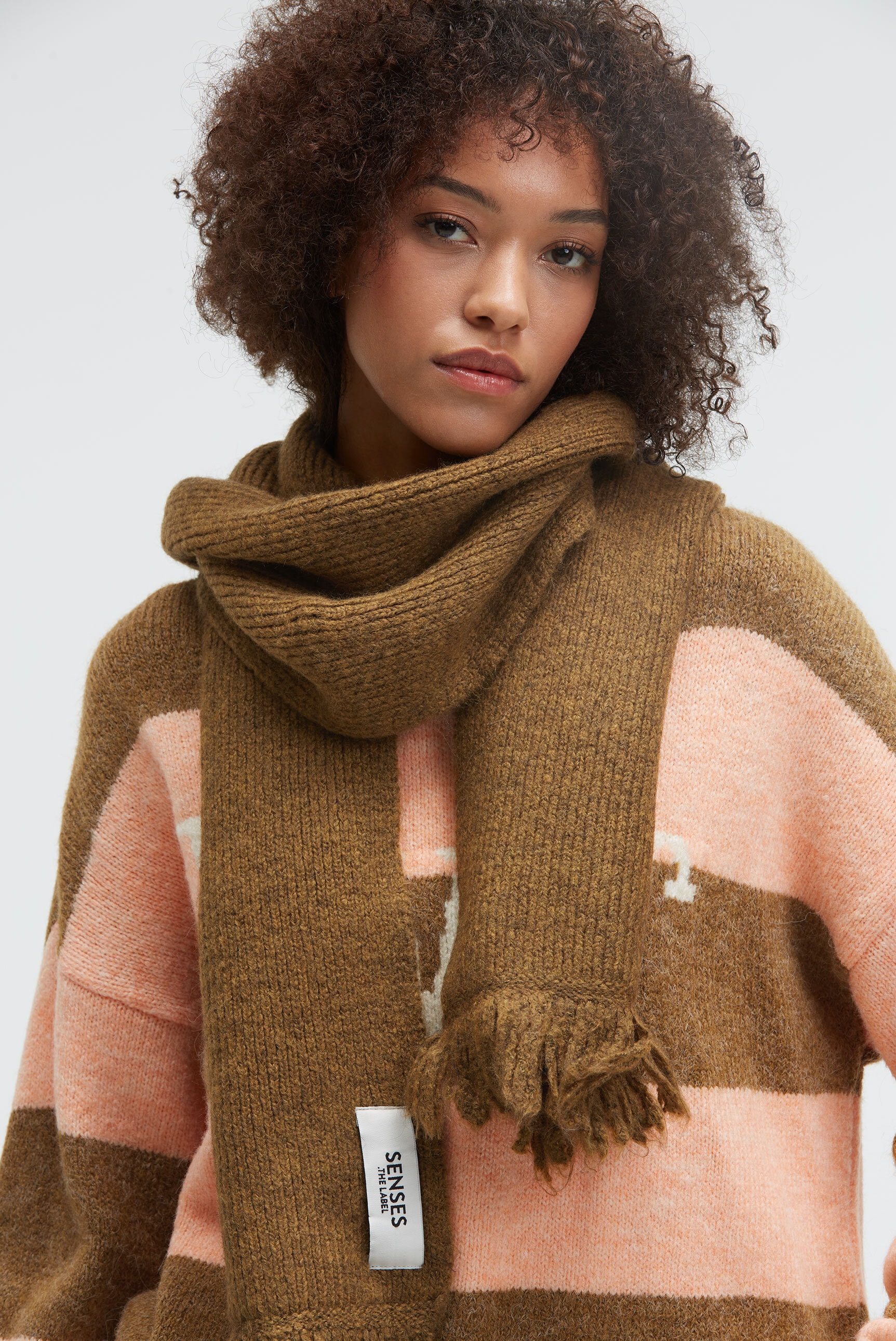 SENSES.THE LABEL Strickschal günstig online kaufen