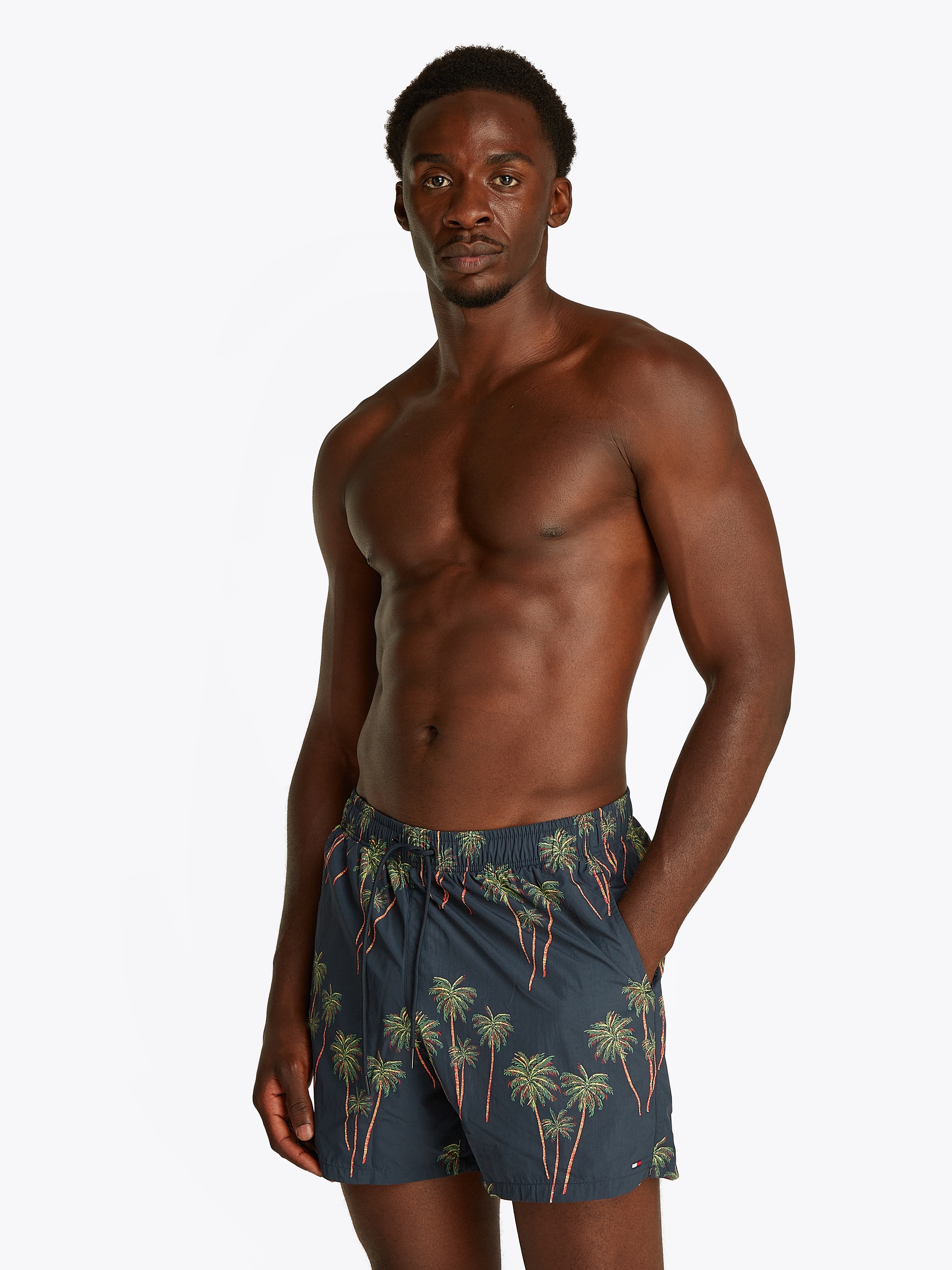 Tommy Hilfiger Swimwear Badeshorts "MEDIUM DRAWSTRING PRINT", mit Muster günstig online kaufen