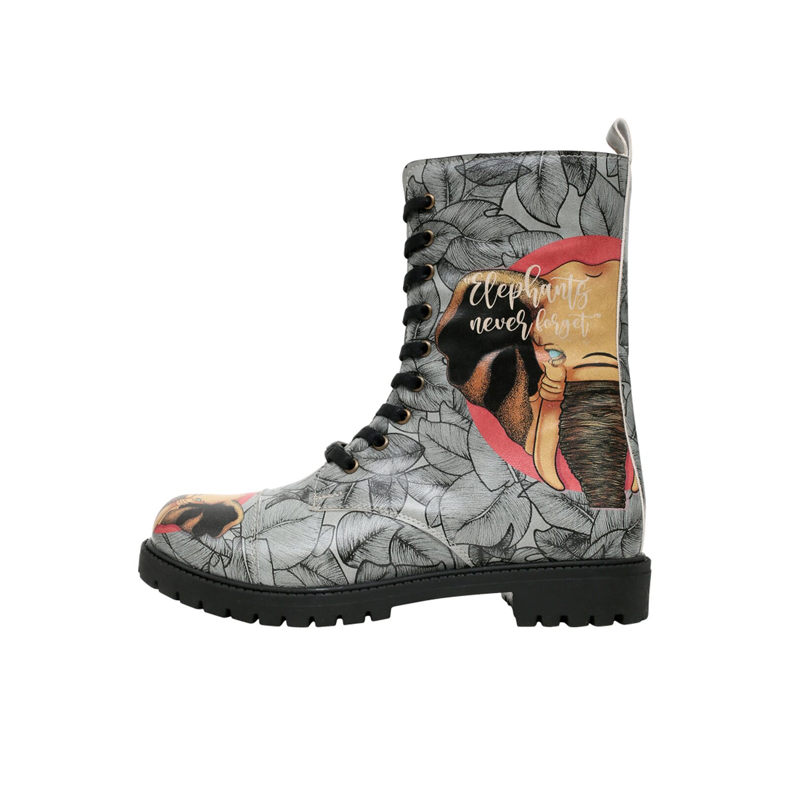 Schnürboots »Elephants Never Forget«, Vegan