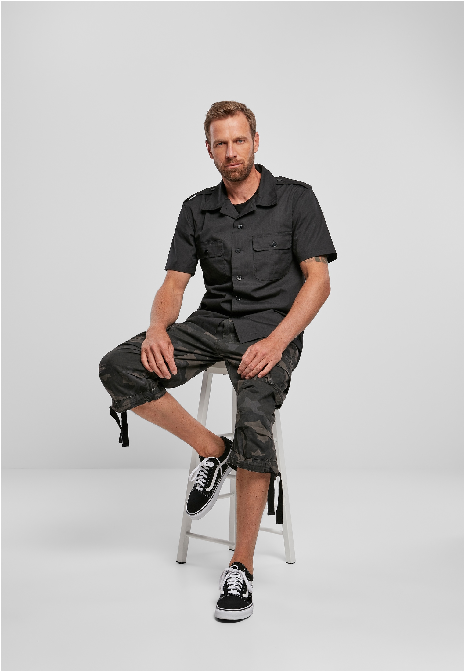 Brandit Stoffhose »Brandit Herren Urban Legend Cargo 3/4 Shorts«, (1 tlg.)