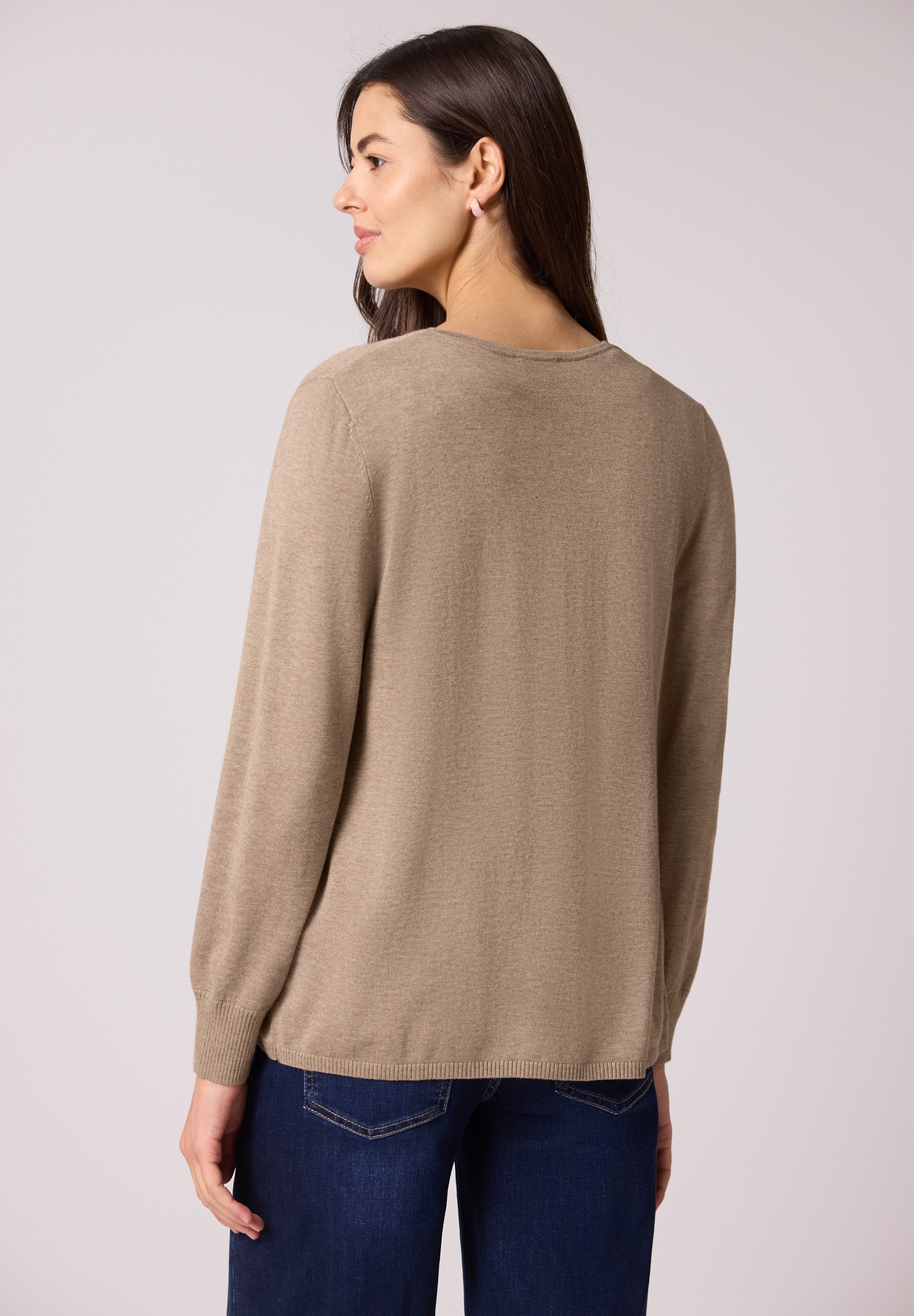 STREET ONE Cardigan mit Strick-Detail