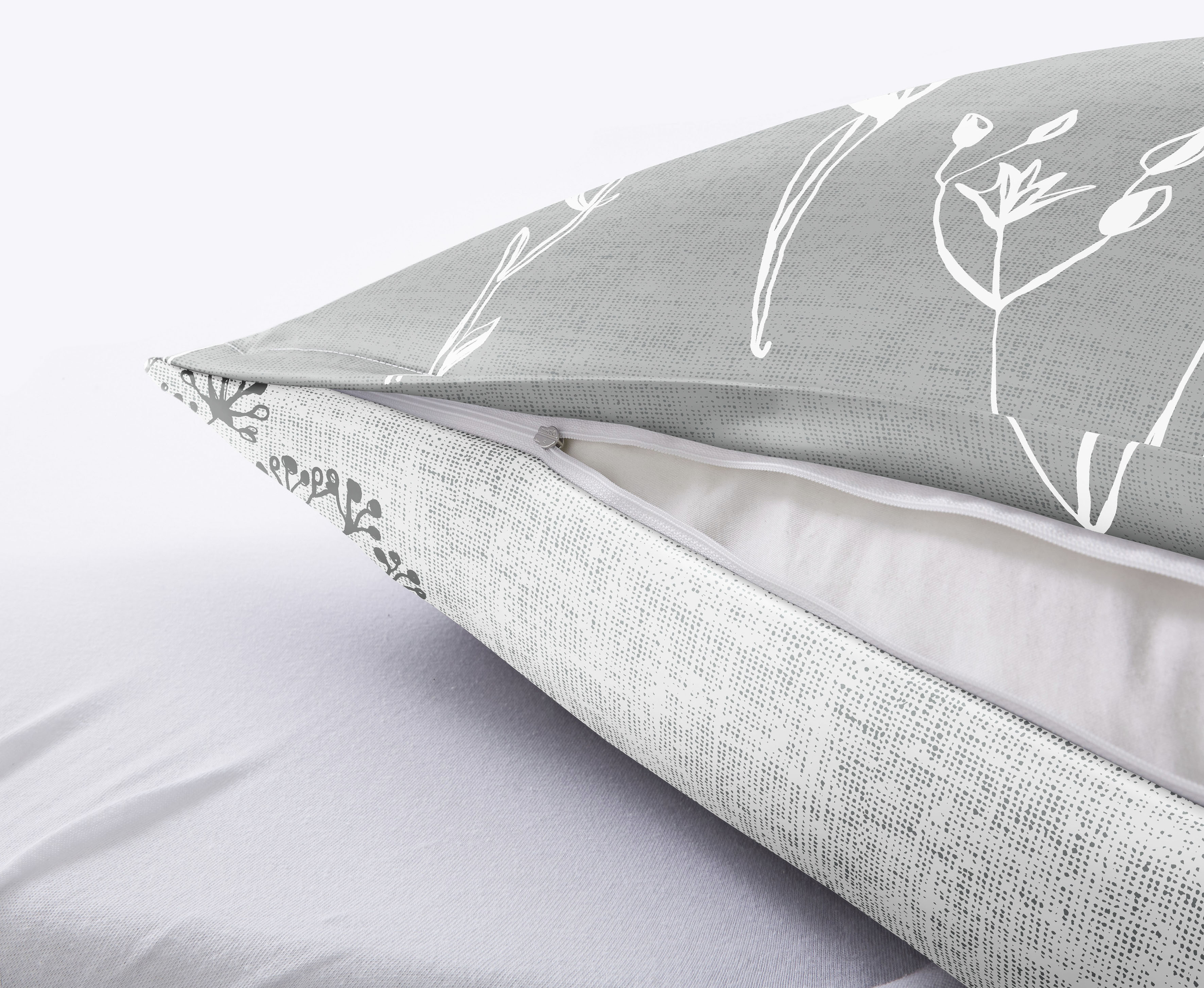 Thumbnail - Kleine Wolke Wendebettwäsche "Savannah in Gr. 135x200 oder 155x220 cm" 2 Stk. Bettwäsche aus Baumwolle, florale Bettwäsc...