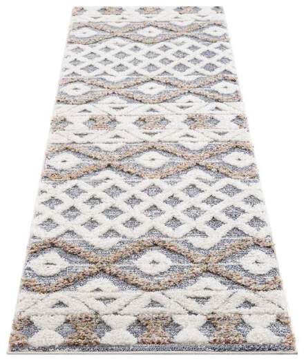 Carpet City Hochflor-Teppich "Focus 3050" rechteckig 20 mm Höhe Läufer, Boh günstig online kaufen