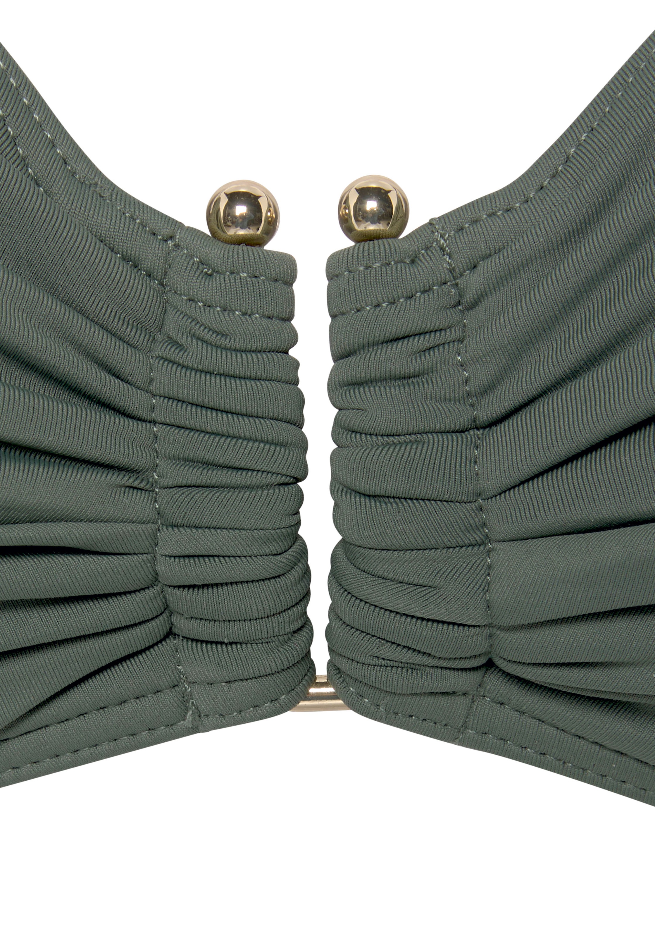 Thumbnail - LASCANA Bügel-Bikini-Top "Italy" mit goldfarbigen Accessoire