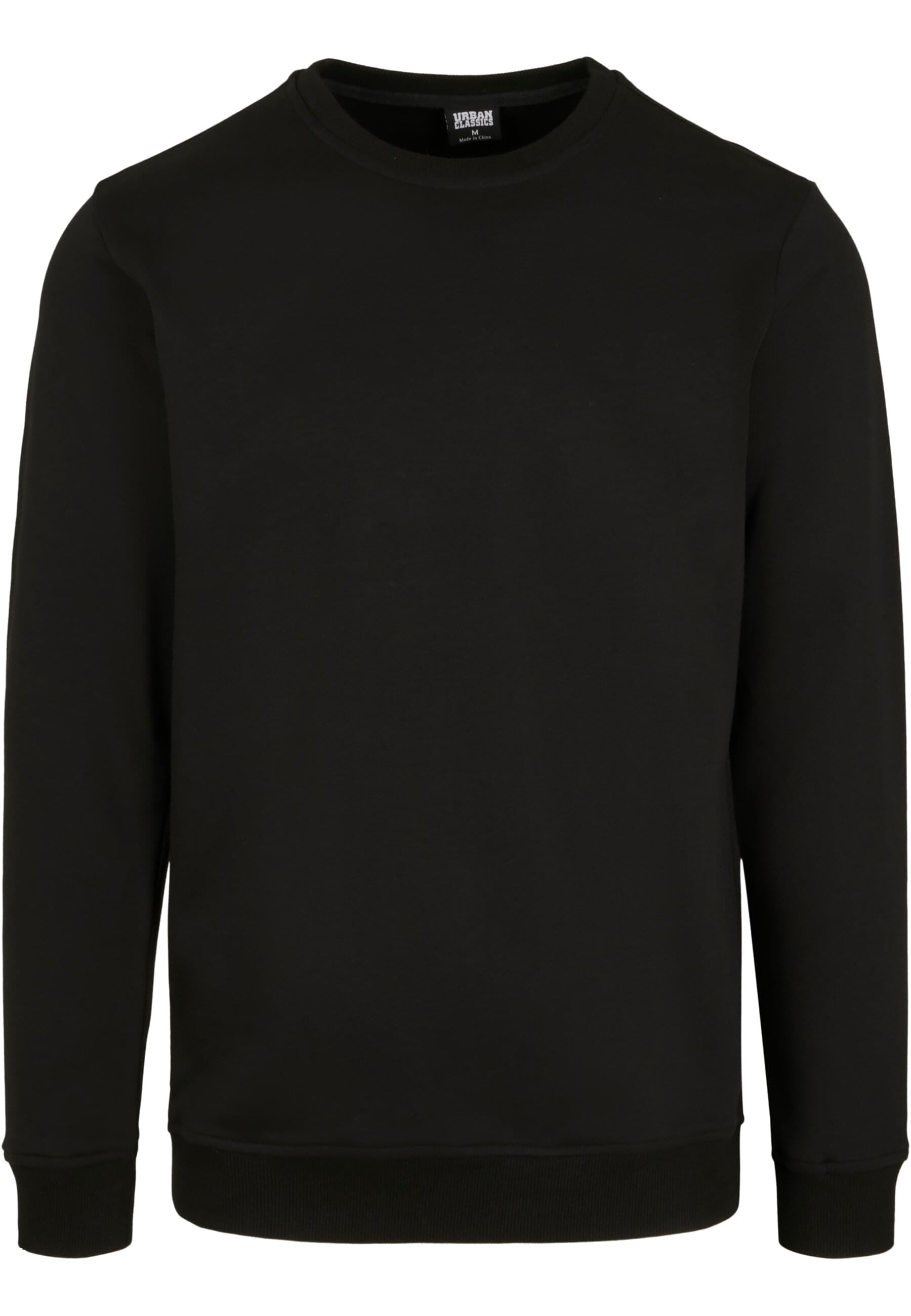 URBAN CLASSICS Rundhalspullover "Urban Classics Herren Basic Terry Crew", ( günstig online kaufen