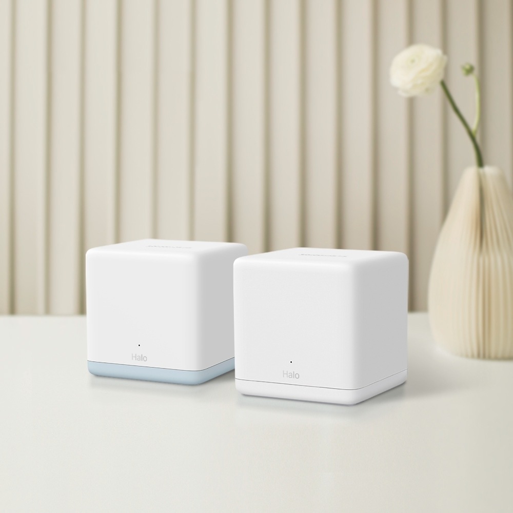 TP-Link WLAN-Router »Mercusys Halo H1200G AC1200 Whole Home Mesh-System Wi-Fi 2er Pack«, (Set, 2x H1200G)