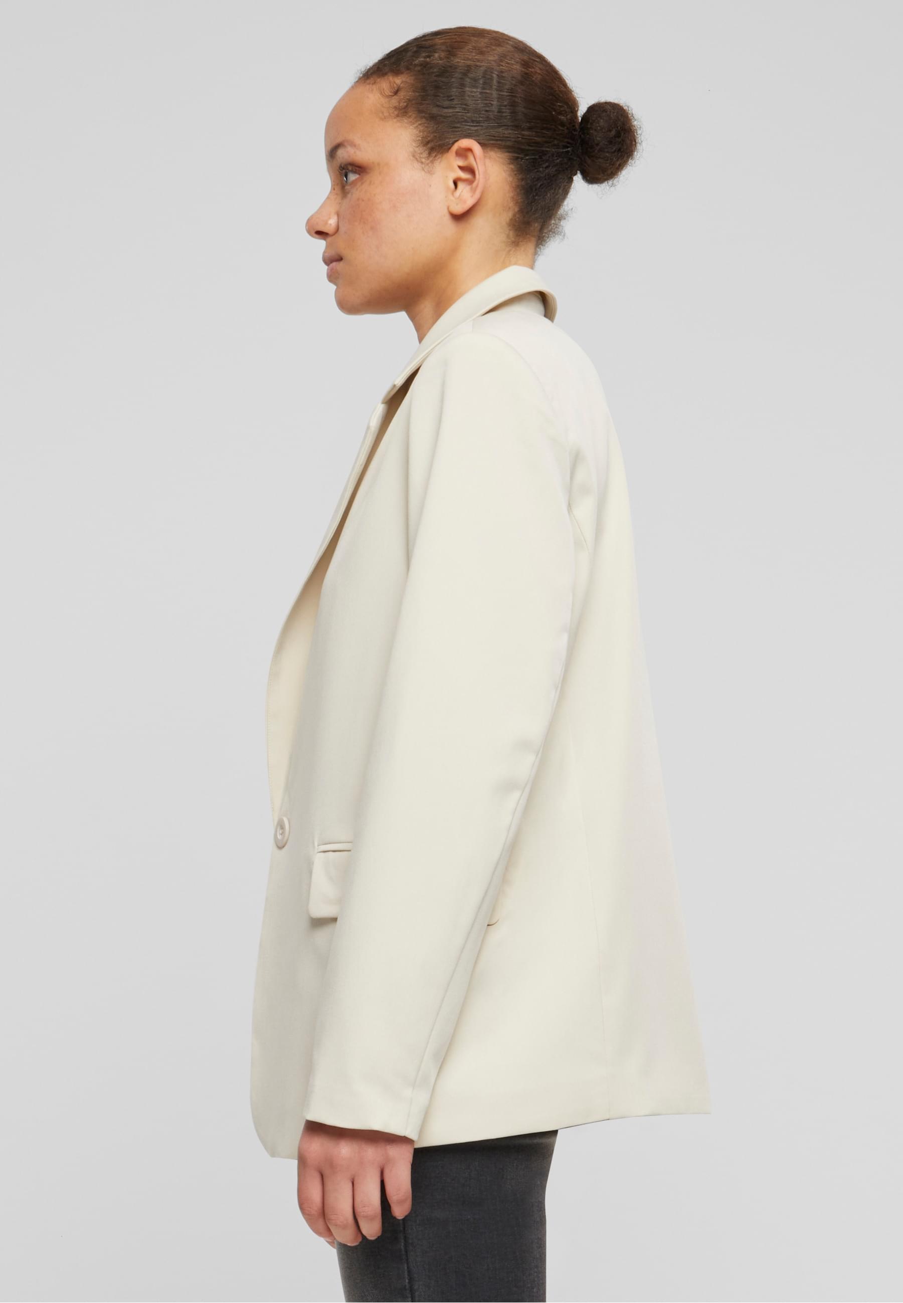 URBAN CLASSICS Allwetterjacke »Urban Classics Damen Ladies Basic Blazer«, (1 St.), ohne Kapuze