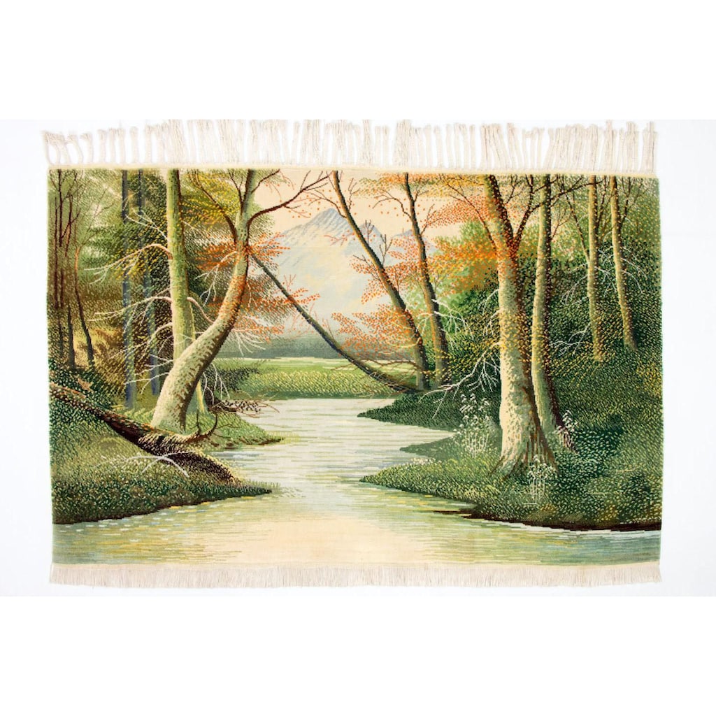 morgenland Wandteppich »Bild-Teppich Figurativ 150 x 100 cm«, rechteckig