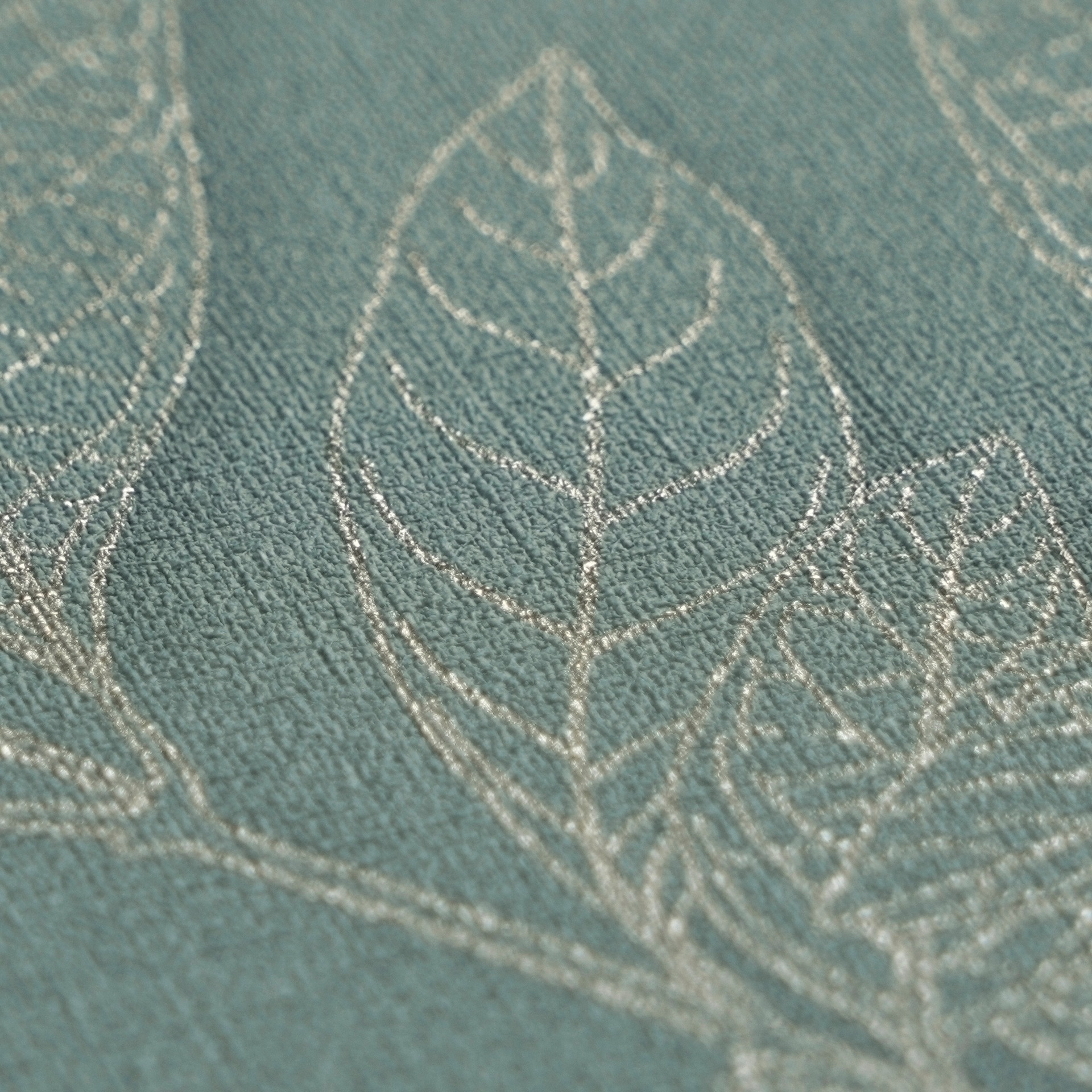 A.S. Création Vliestapete »Trend Spectrum Leaves – Elegantes Blätterdesign Vliestapete« botanisch | floral | leicht glänzend leicht strukturiert Großzügiges Blätterdesign mit matten und leicht glänzenden Details