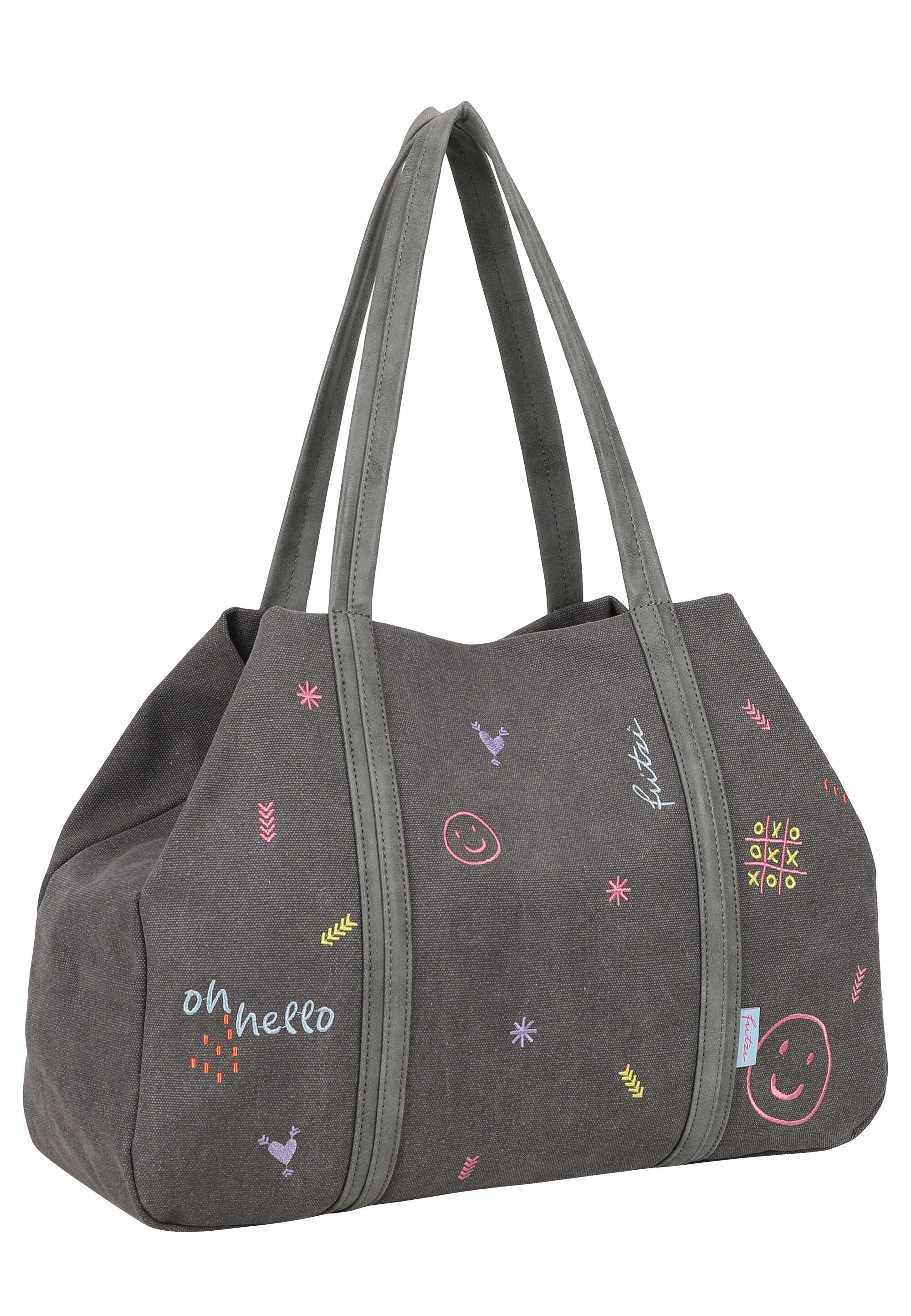 Fritzi aus Preußen Shopper »Simply Shopper Limited Embro Fun« mit Reißverschluss