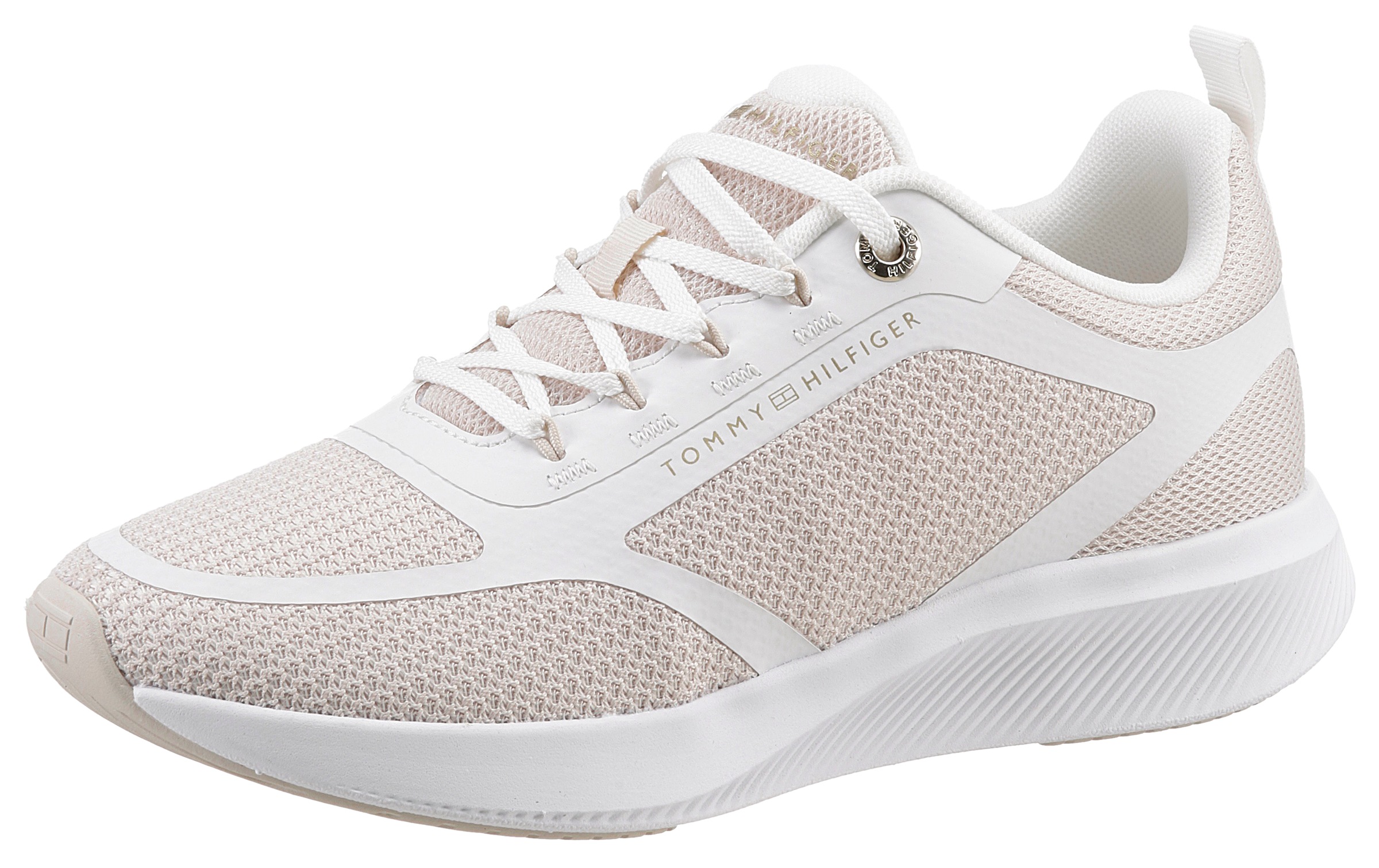 Tommy Hilfiger Plateausneaker »ACTIVE MESH TRAINER« im leichten Materialmix